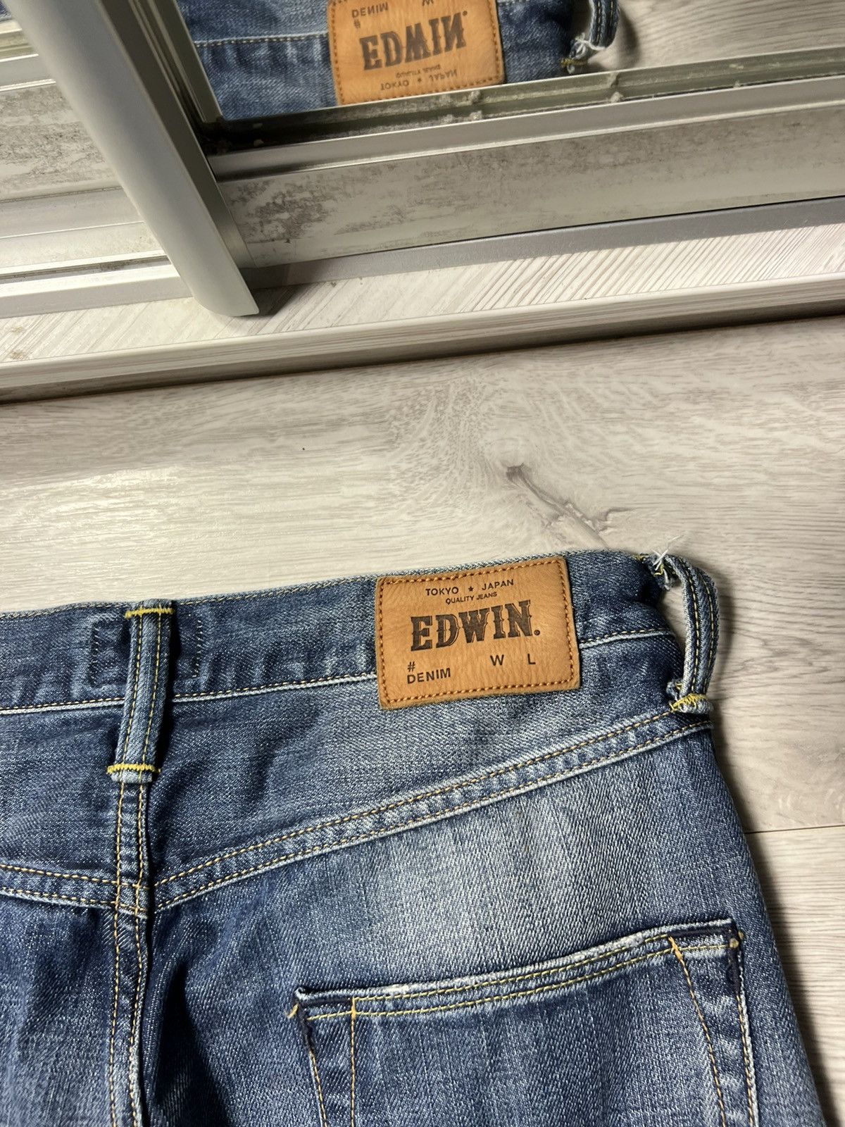 Edwin Edwin ED-55 Relaxed Tokyo Japan Jeans Denim Pants Size US 30 / EU 46 - 6 Thumbnail
