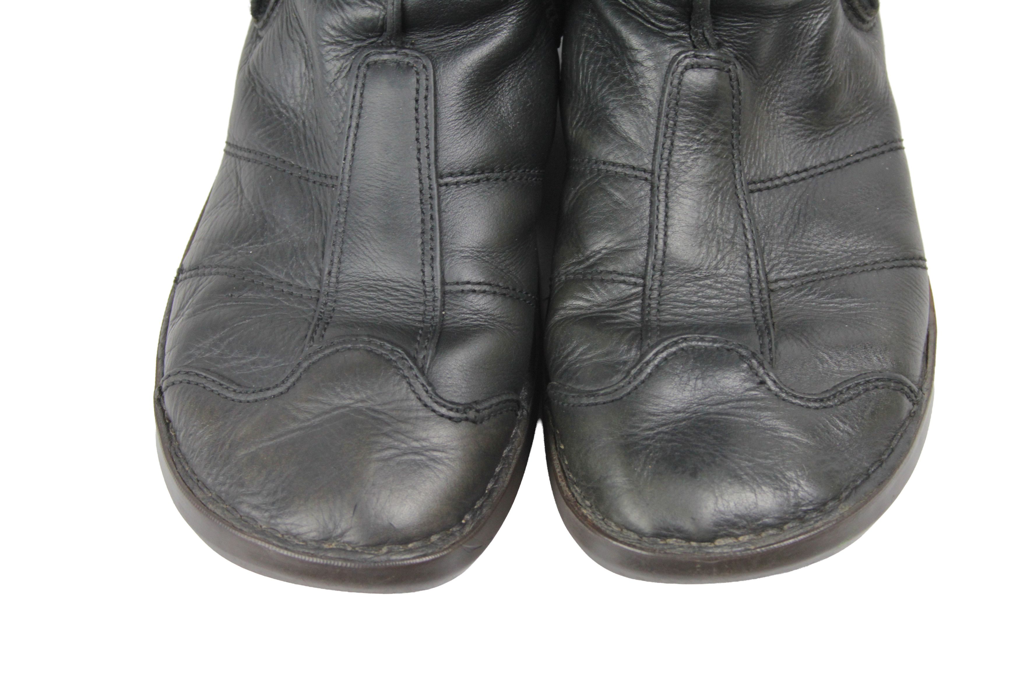 Japanese Brand The Art Company 00S Y2K Avant Garde Goblin Knit Boots Size US 8 / EU 41 - 7 Thumbnail