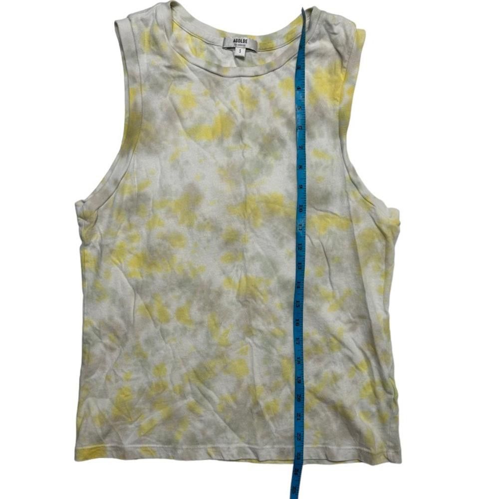 Agolde Agolde l Tie Dyed Ameenah Muscle Tank Small Size S / US 4 / IT 40 - 4 Thumbnail