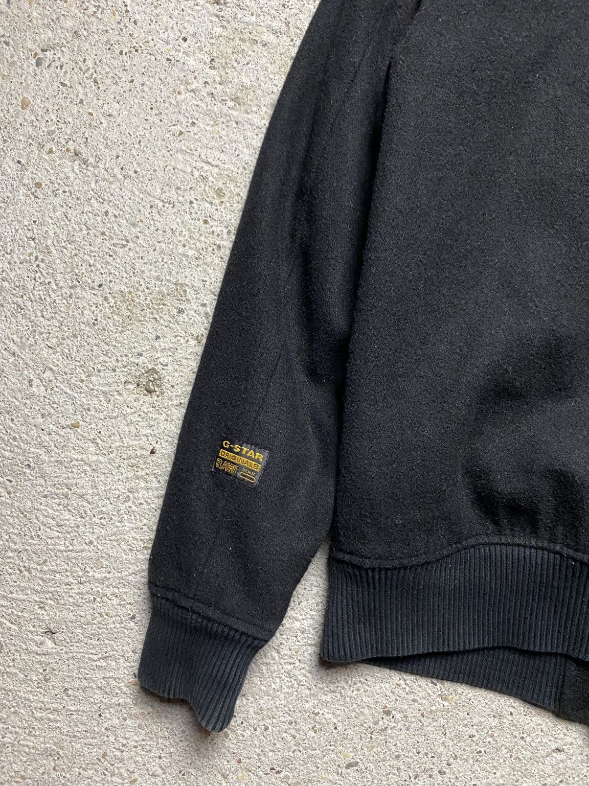 G-Star G star bomber wool jacket old money black Size US M / EU 48-50 / 2 - 14 Thumbnail
