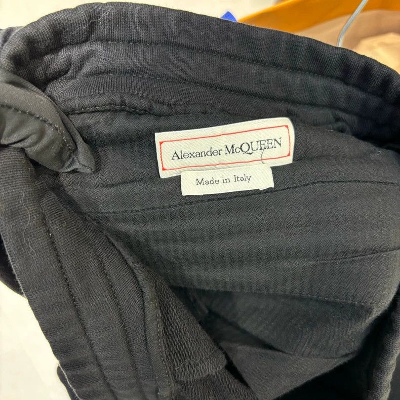 Alexander McQueen Alexander McQUEEN size S Logo - printed knitted sports pan Size US 27 - 5 Thumbnail