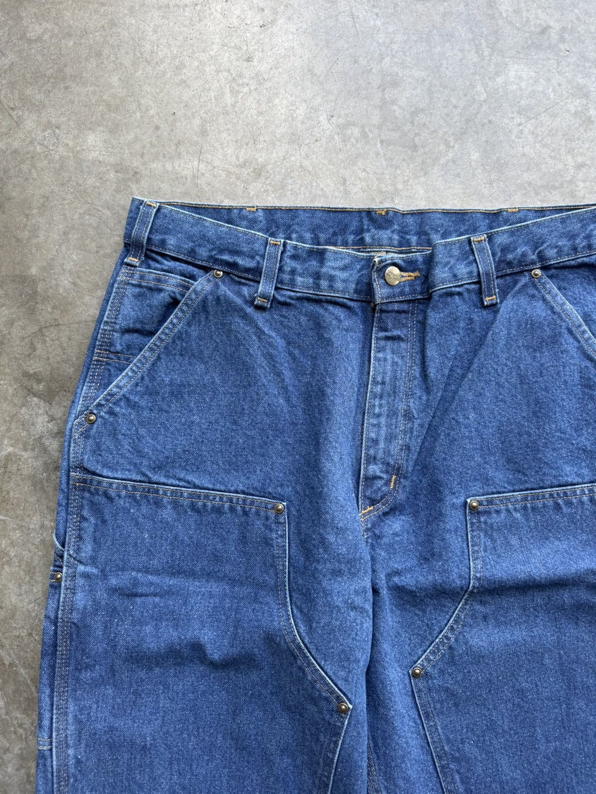 Carhartt Vintage 1990’s Deadstock Carhartt Denim Double Knees Size US 36 / EU 52 - 3 Thumbnail