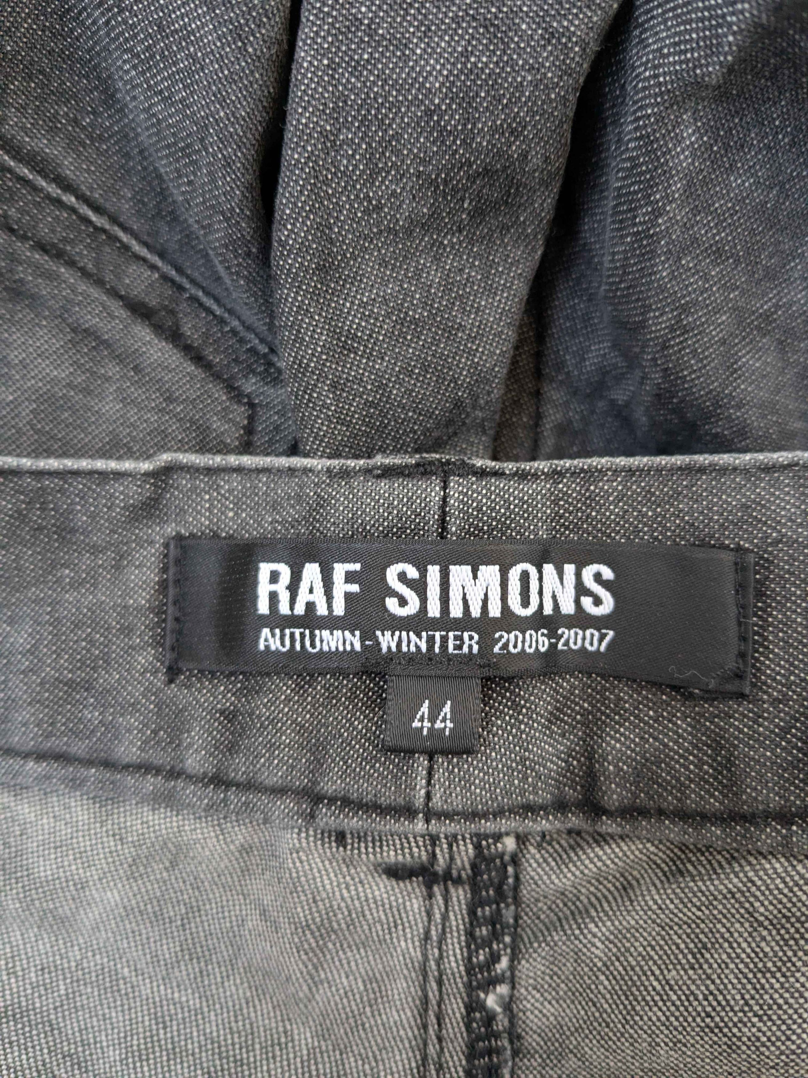Raf Simons AW06-07 satin stripe faded jeans raf simons denim archive Size US 28 / EU 44 - 3 Thumbnail