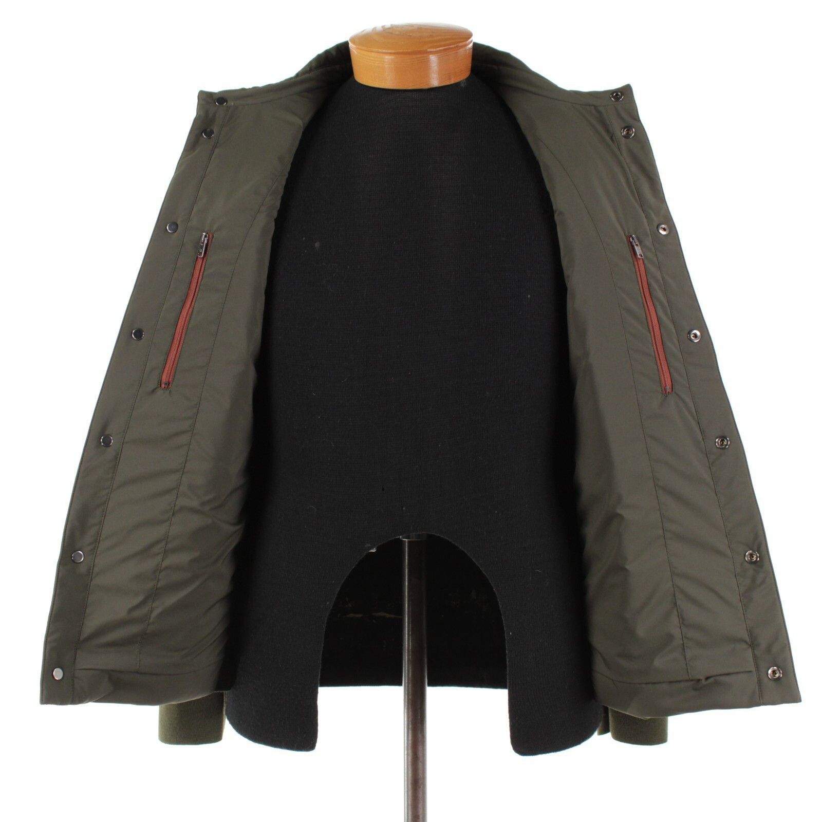 Luciano Barbera Luciano Barbera Jacket Size M US In Green Polyester & Wool Size US M / EU 48-50 / 2 - 7 Thumbnail