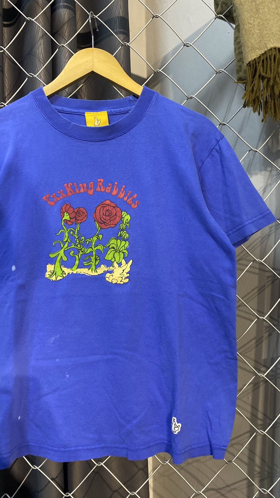 FR2 × Vintage Smoking Kills FR2 xx distress Tshirt Blue Size US M / EU 48-50 / 2 - 4 Thumbnail