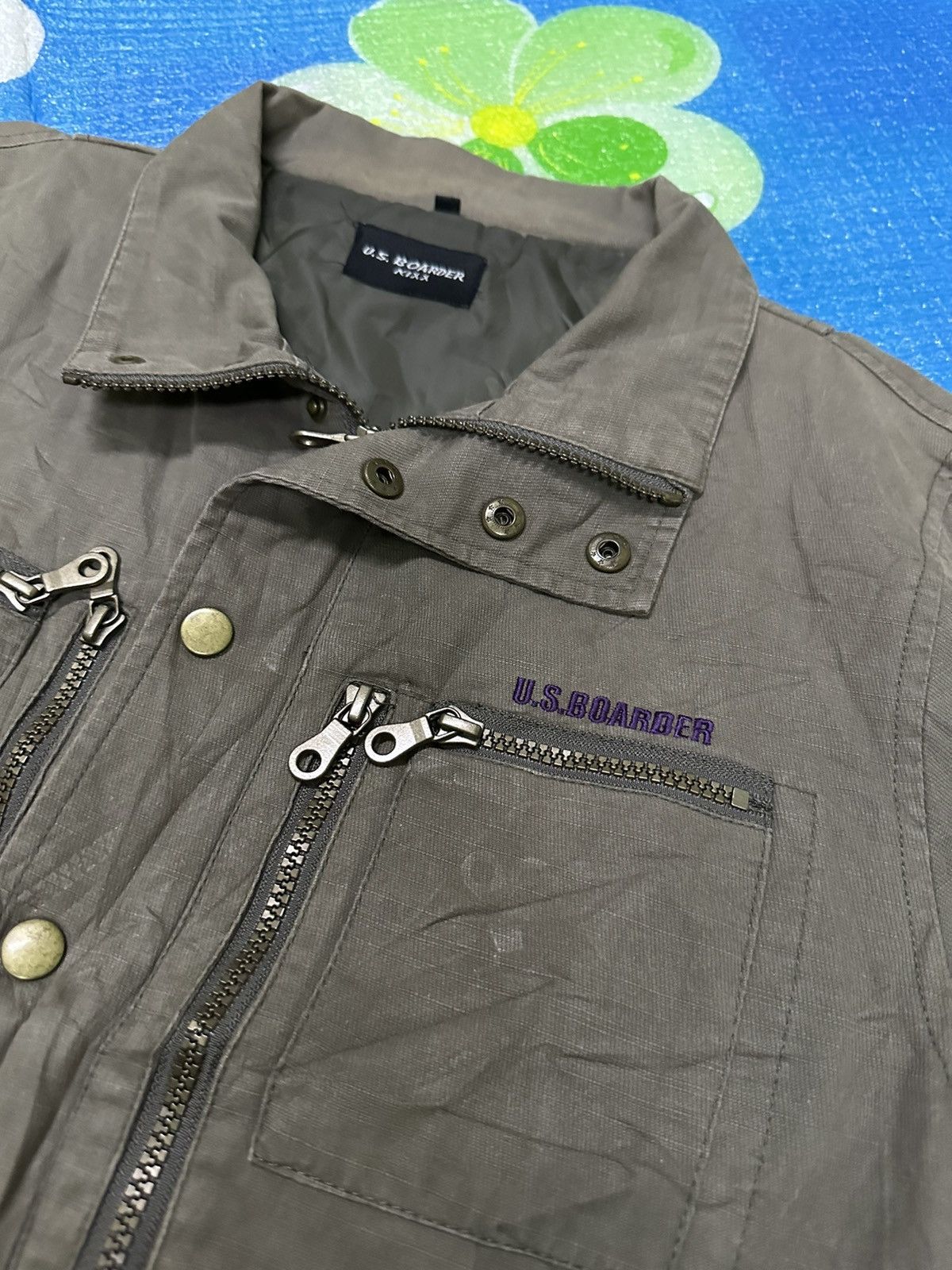 If Six Was Nine × Japanese Brand × Le Grande Bleu (L.G.B.) Vintage U.S. Boarder Jacket Size US M / EU 48-50 / 2 - 8 Thumbnail