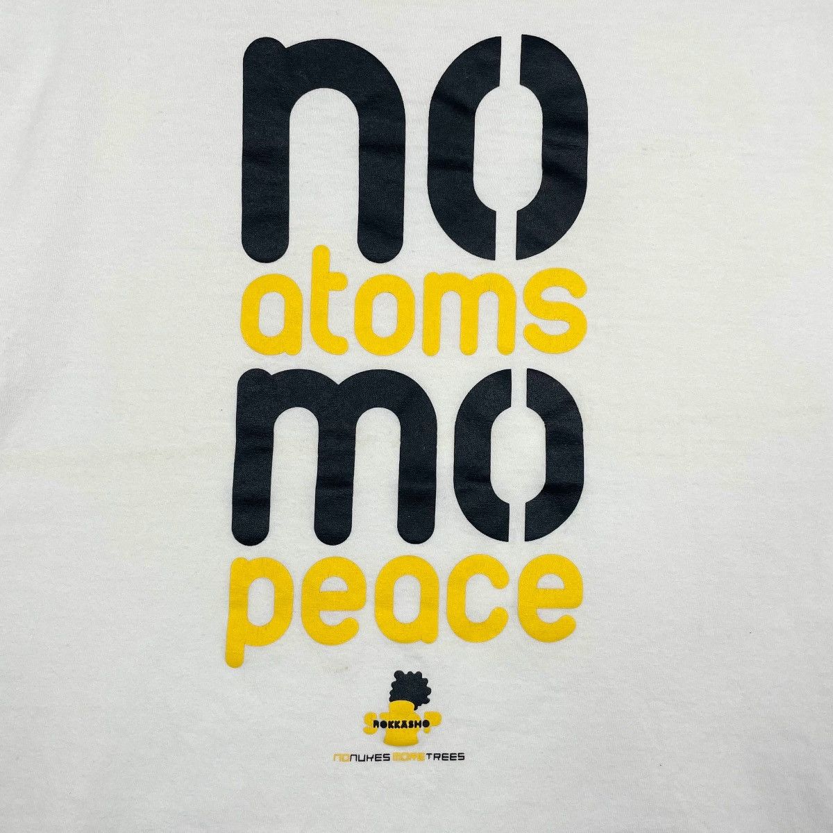Japanese Brand No Atom Mo Peace Rokassho Tee Shirt Size US M / EU 48-50 / 2 - 3 Thumbnail