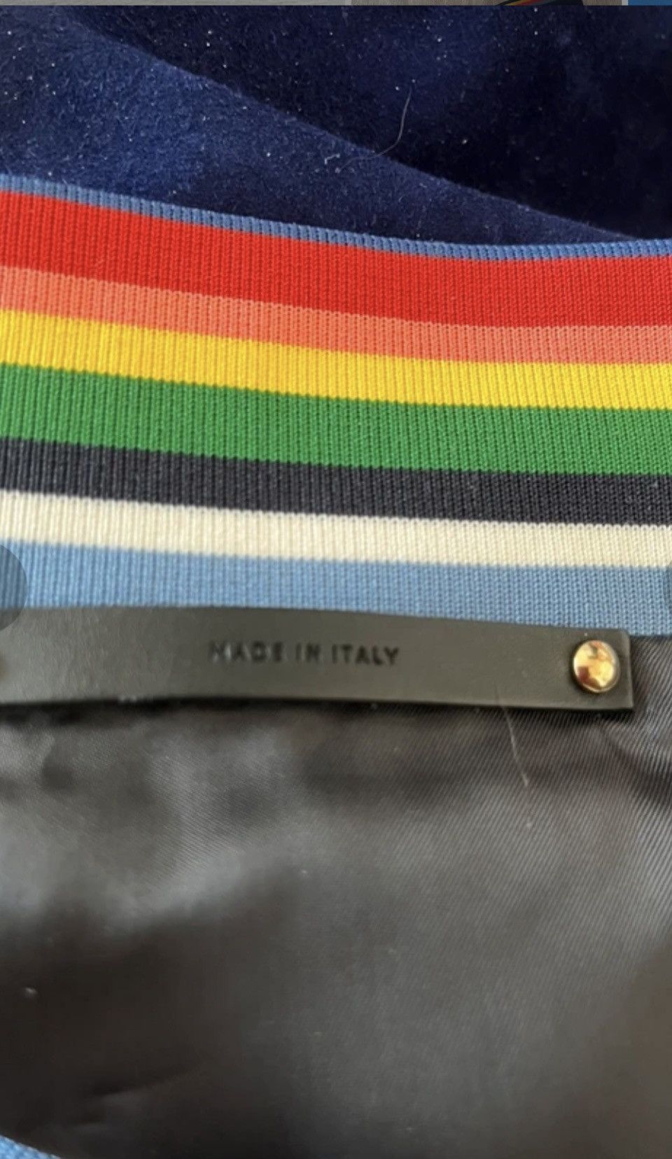 Paul Smith Paul smith suede jacket in blue Size US L / EU 52-54 / 3 - 5 Thumbnail
