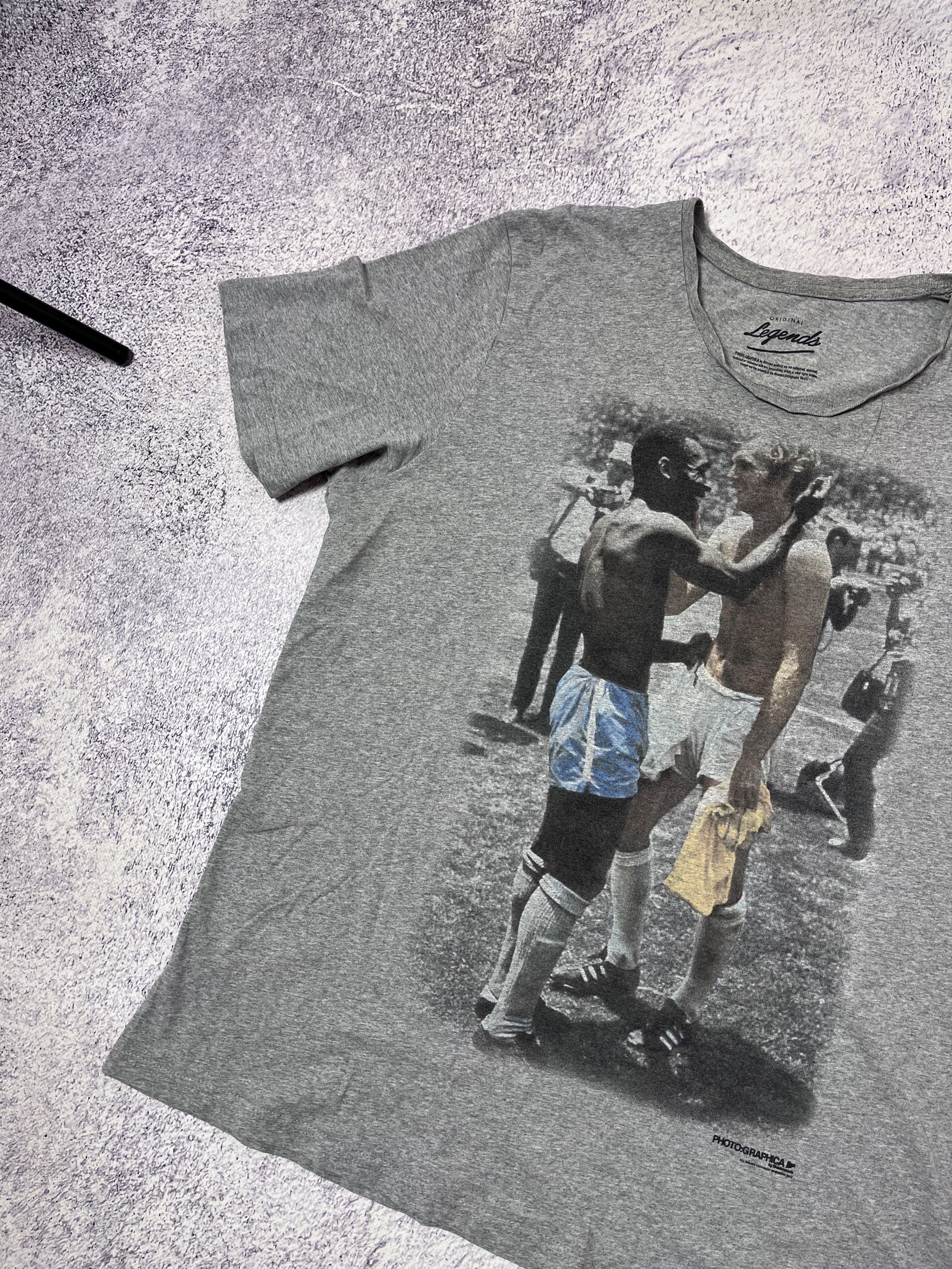 Japanese Brand VINTAGE MEN T-SHIRT RETRO PHOTO PELE SIZE XXL Size US XXL / EU 58 / 5 - 3 Thumbnail