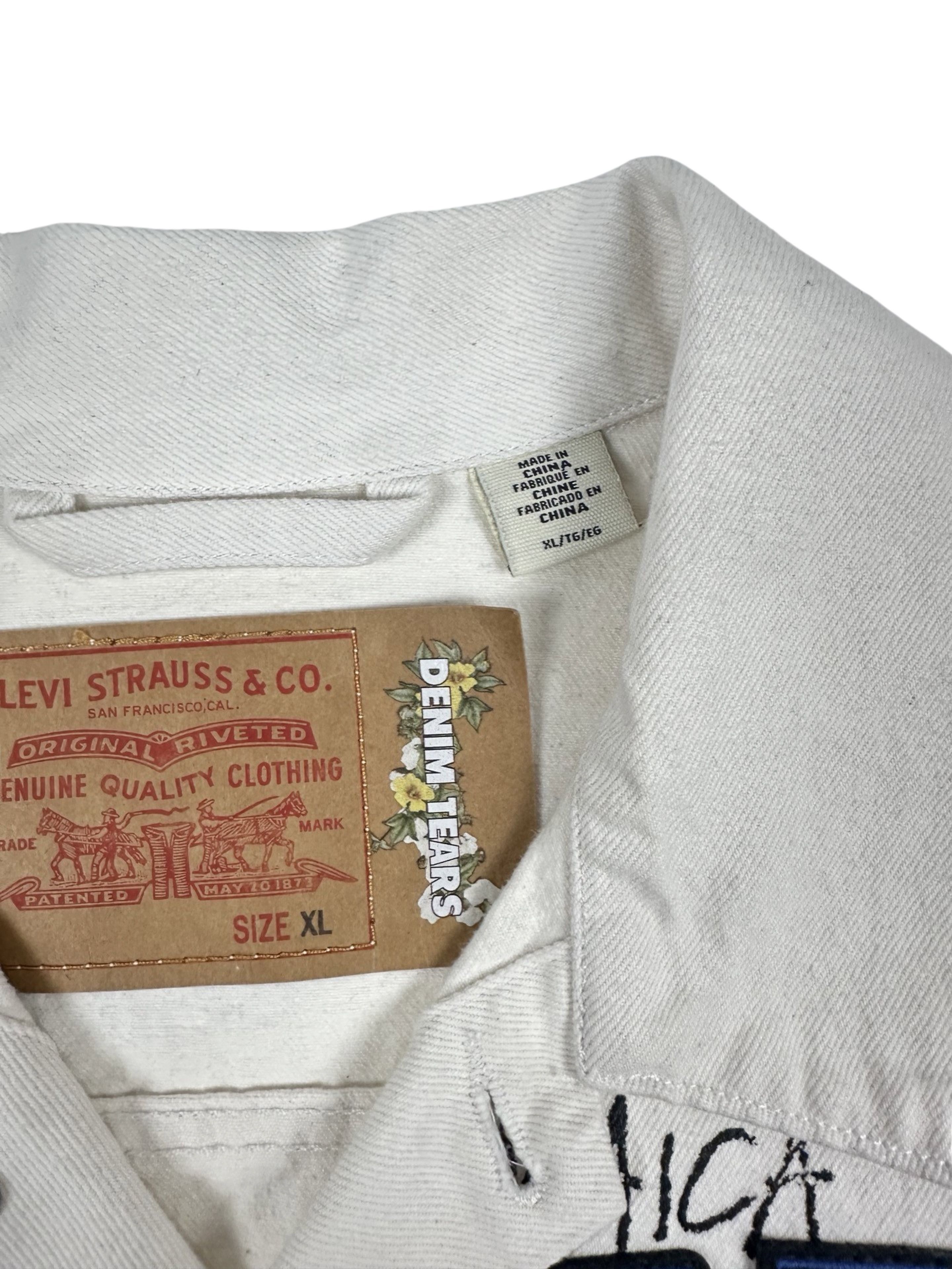 DENIM TEARS Denim Tears x Stussy x Levis Denim Jacket Size US XL / EU 56 / 4 - 7 Thumbnail
