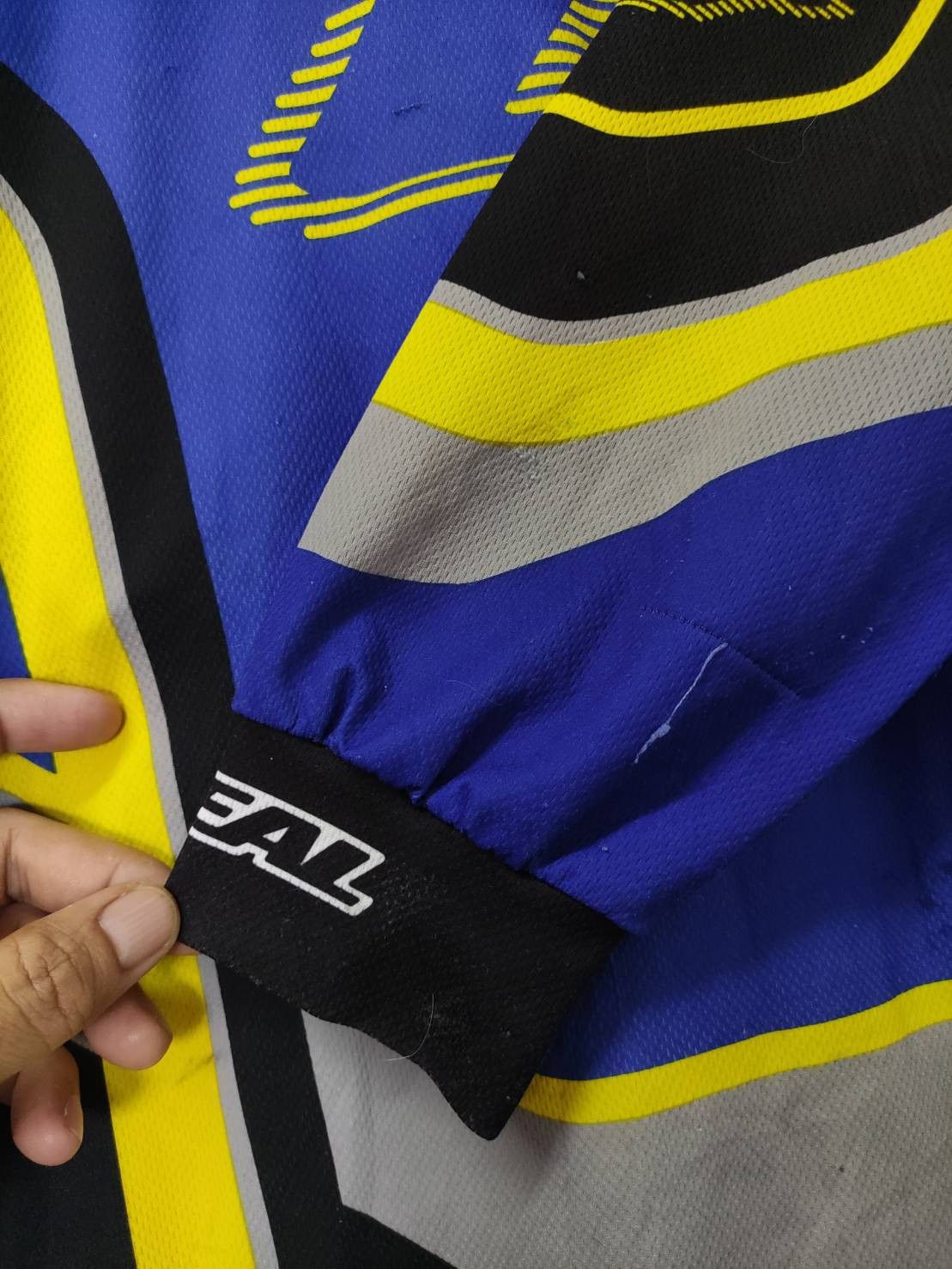 Fox Racing Vtg 90's O'Neal Motocross Racing USA DirtBike Racing Jersey Size US L / EU 52-54 / 3 - 7 Thumbnail