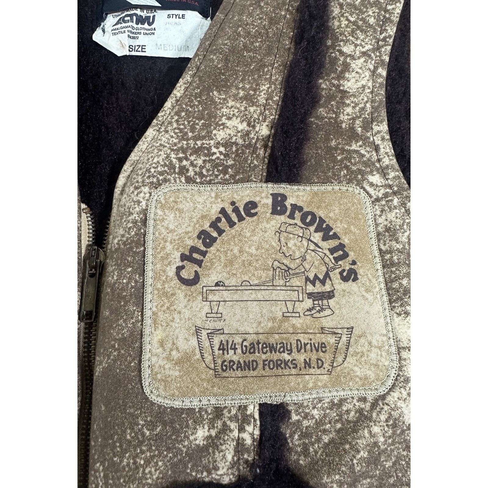 Vintage Vintage Leather Men’s Sherpa Lined Fur Vest Jacket Charlie B Size US M / EU 48-50 / 2 - 3 Thumbnail