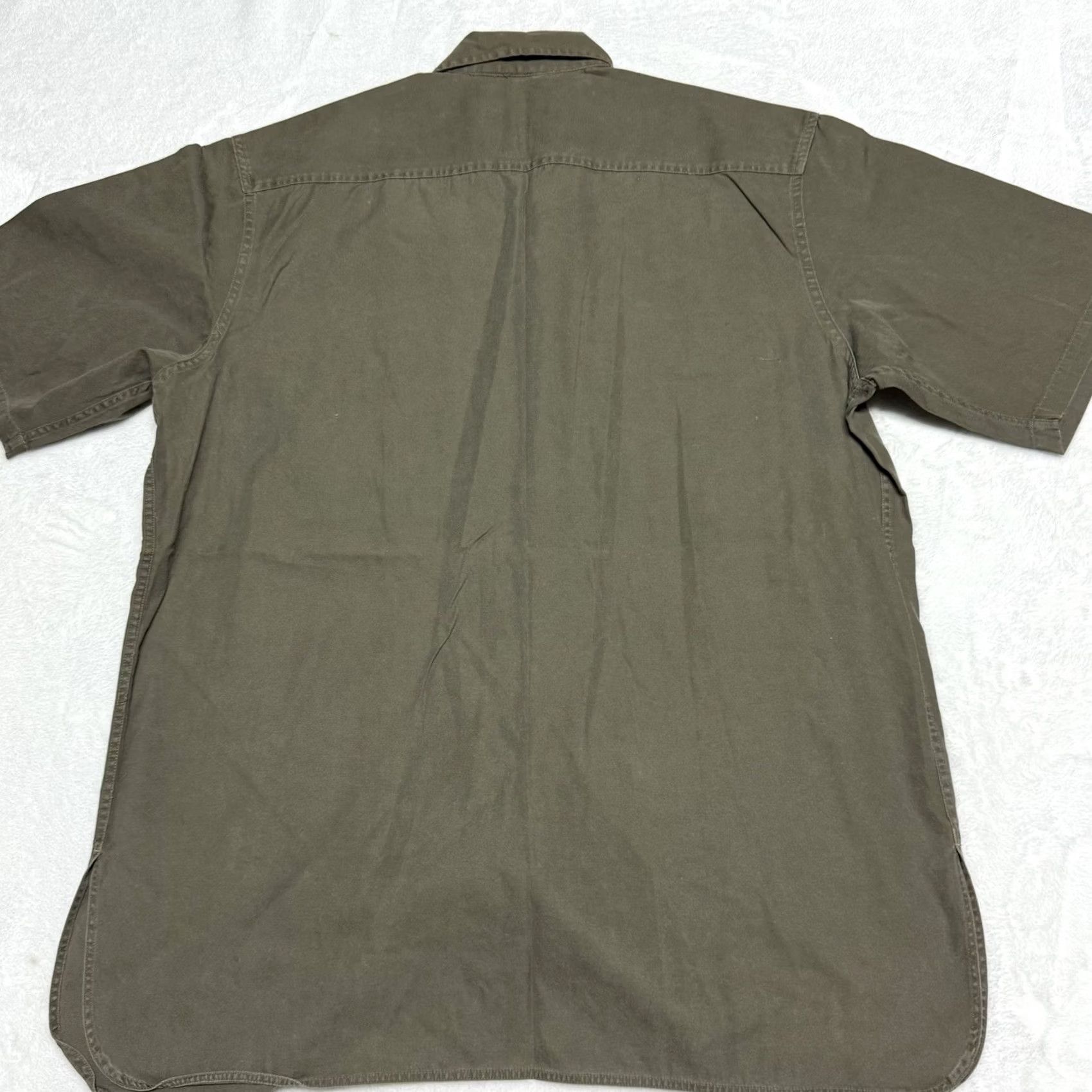 Banana Republic VINTAGE Banana Republic Shirt Small Men Civilian Reserve BRCR Military Field Button NWT Size US S / EU 44-46 / 1 - 6 Thumbnail