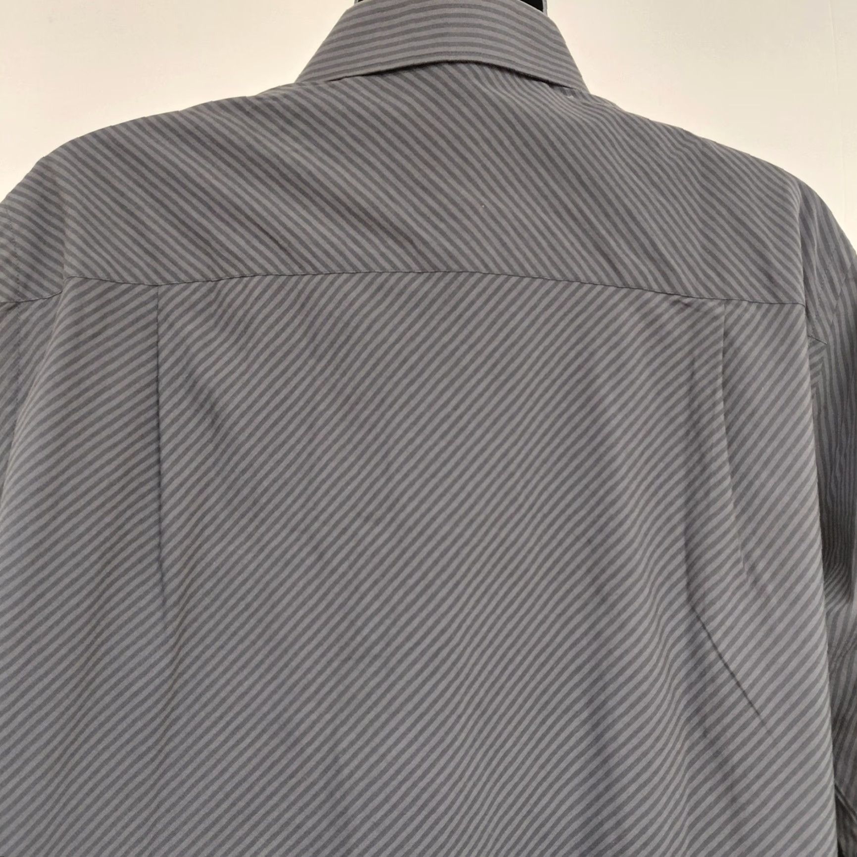 Geoffrey Beene Geoffrey Beene Shirt Mens XL Black Striped Long Sleeve Button Wrinkle Free Shirt Size US XL / EU 56 / 4 - 6 Thumbnail