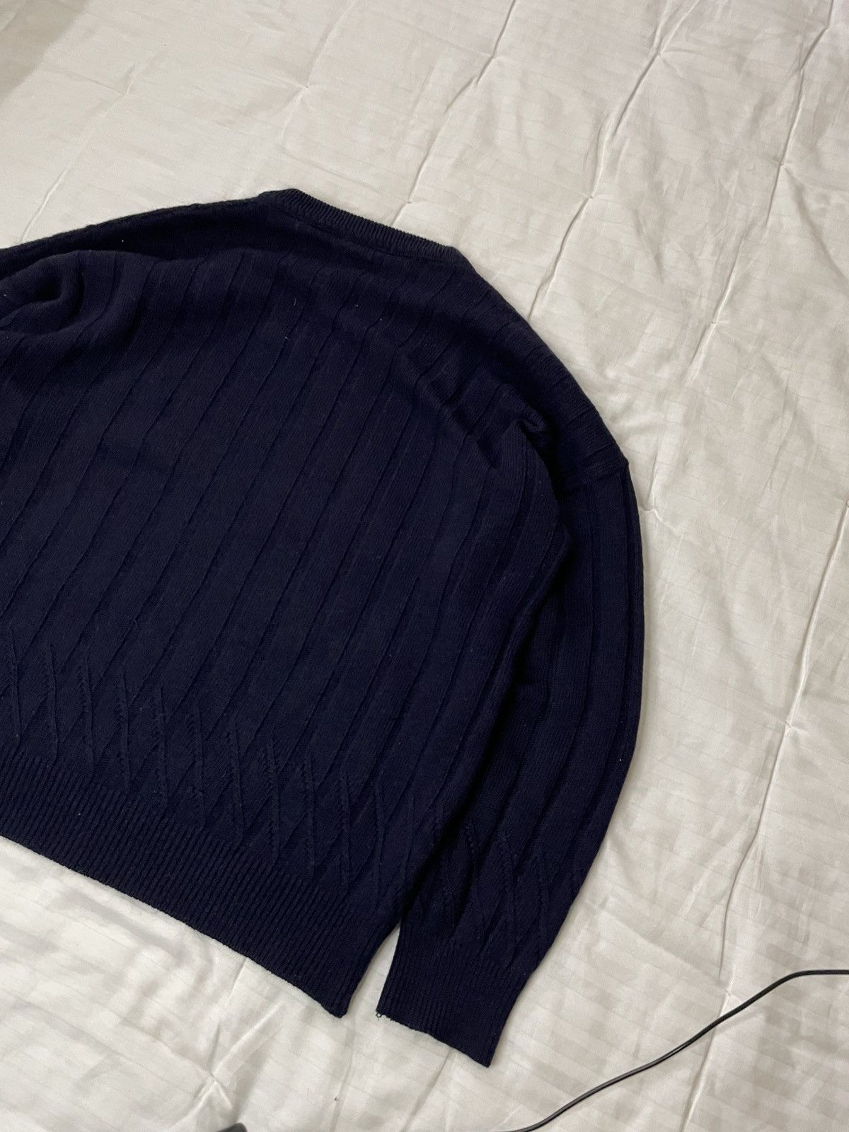 Lacoste Vintage Rare Archive Lacoste Patterned Knight Sweater Size US XL / EU 56 / 4 - 8 Thumbnail