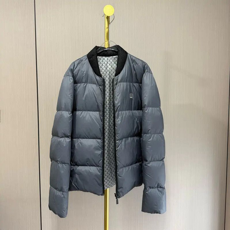 Fendi Fendi Women’s Gray Nylon Puffer Jacket 0089 Size ONE SIZE - 1 Thumbnail