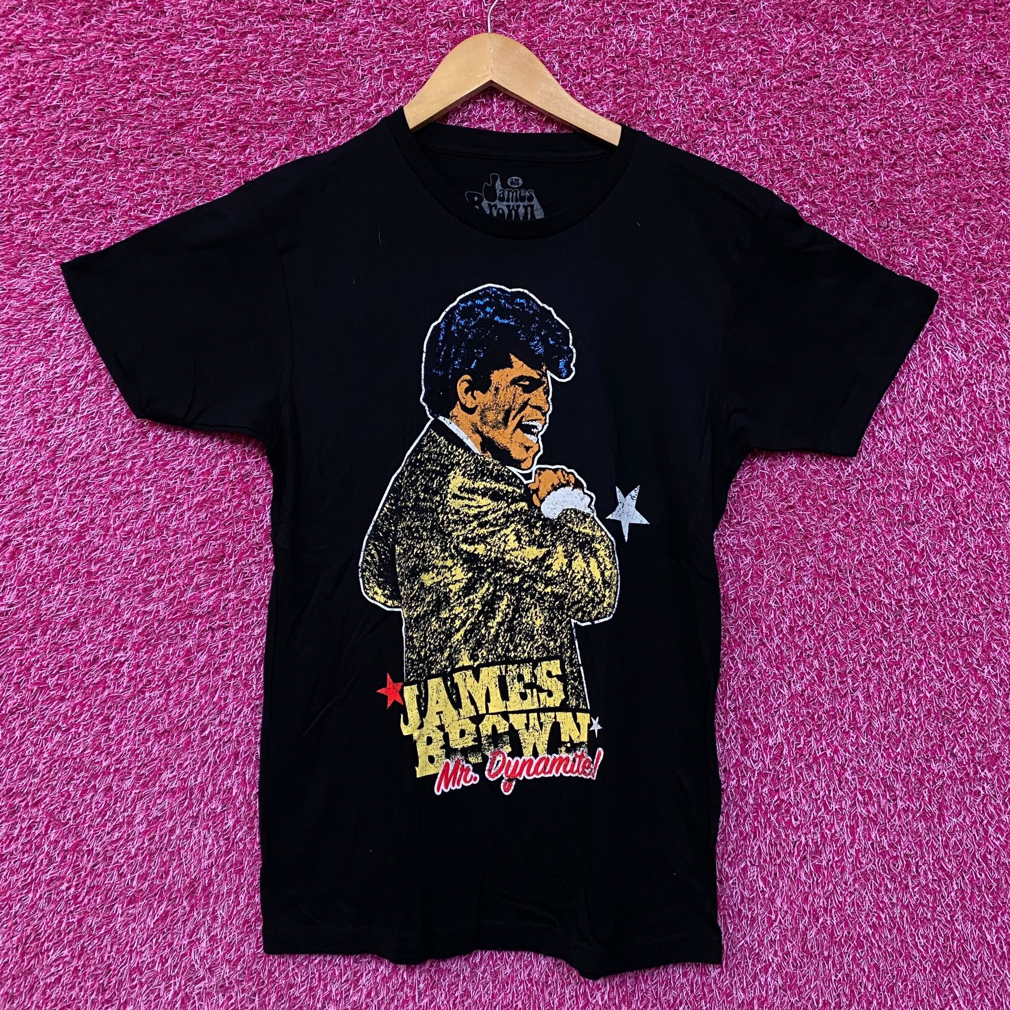 Band Tees James Brown Mr Dynamite Godfather of Soul King of Funk Tee S Size US S / EU 44-46 / 1 - 1 Thumbnail