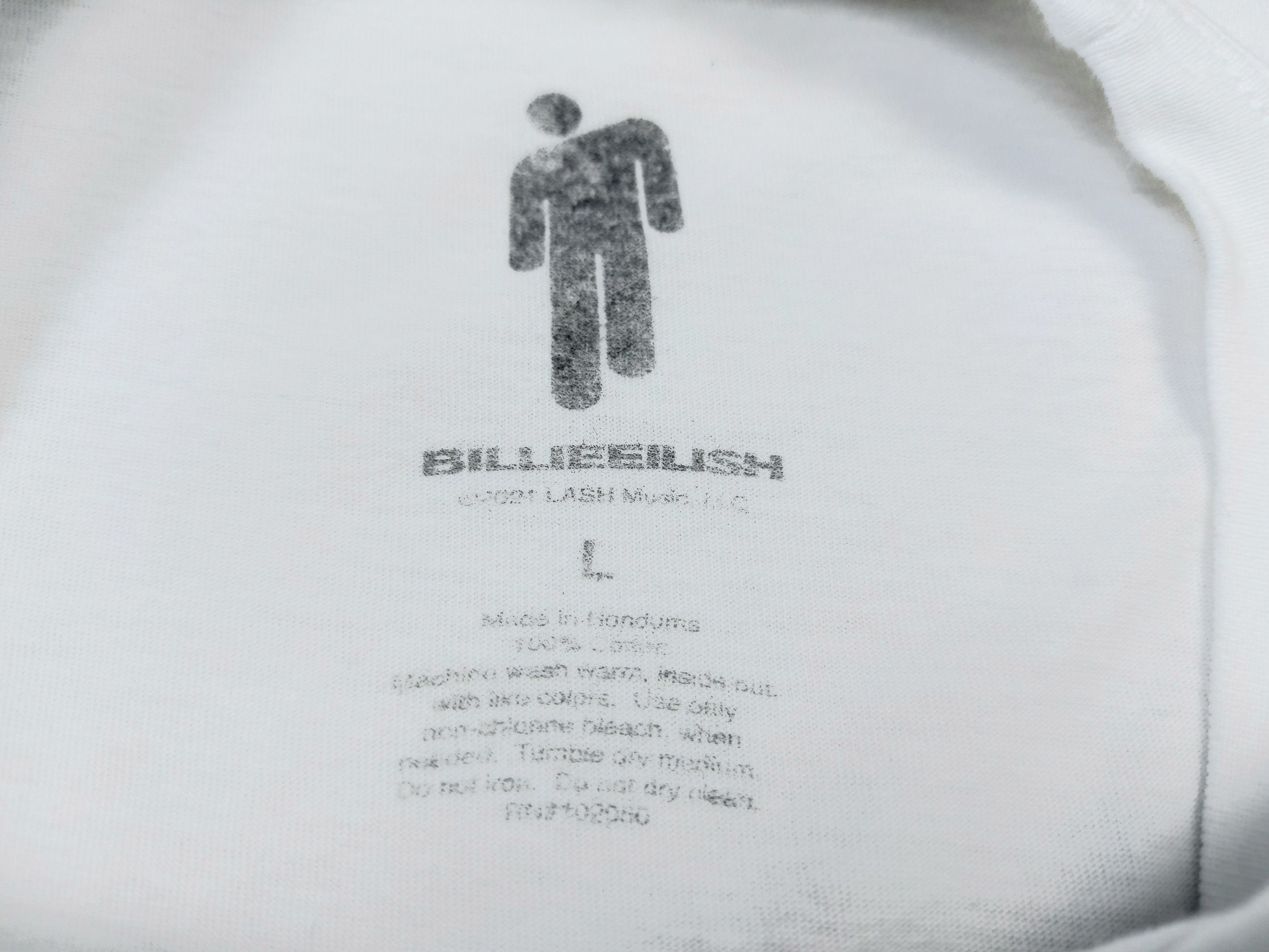Apple × Billie Eilish Billie Eilish The World's a Little Blurry Documentary TEE Size US L / EU 52-54 / 3 - 4 Thumbnail