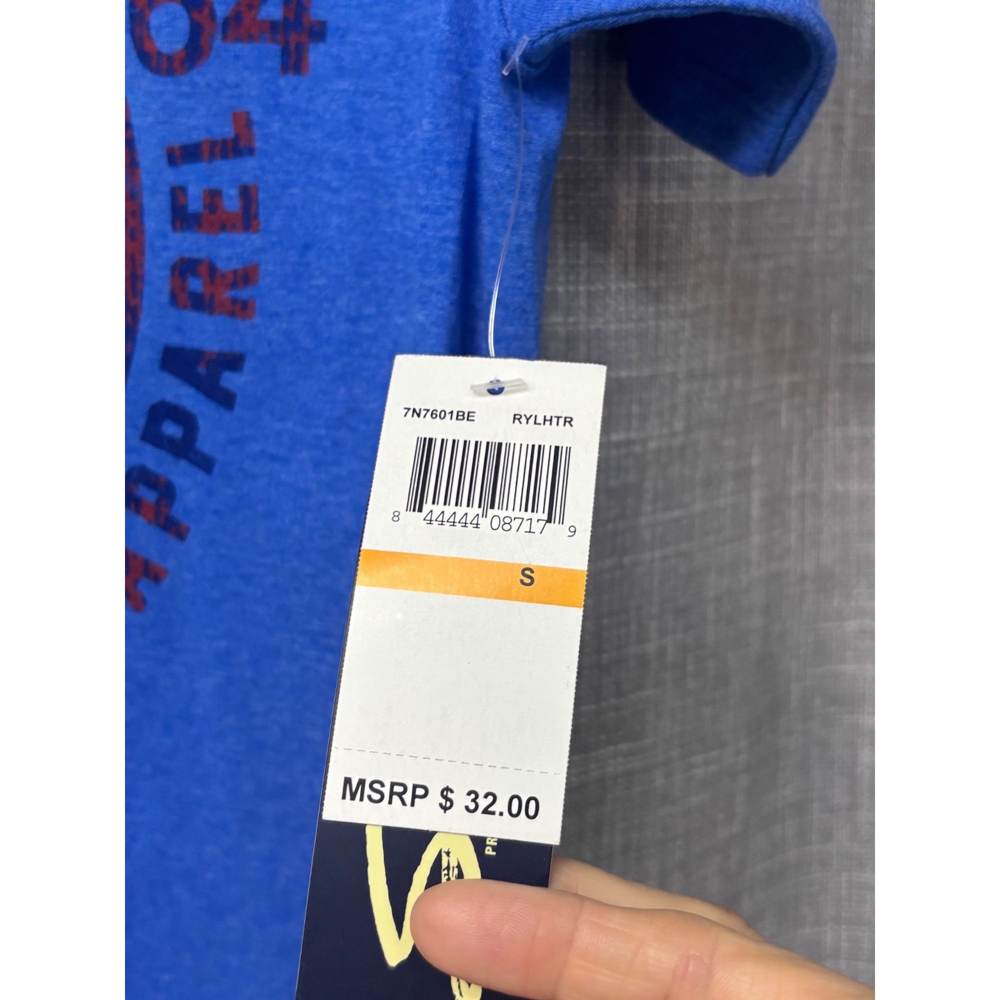 Other Seven7 Men’s Short Sleeved Crew Neck Graphic Tee, Royal Heat Size US S / EU 44-46 / 1 - 7 Thumbnail