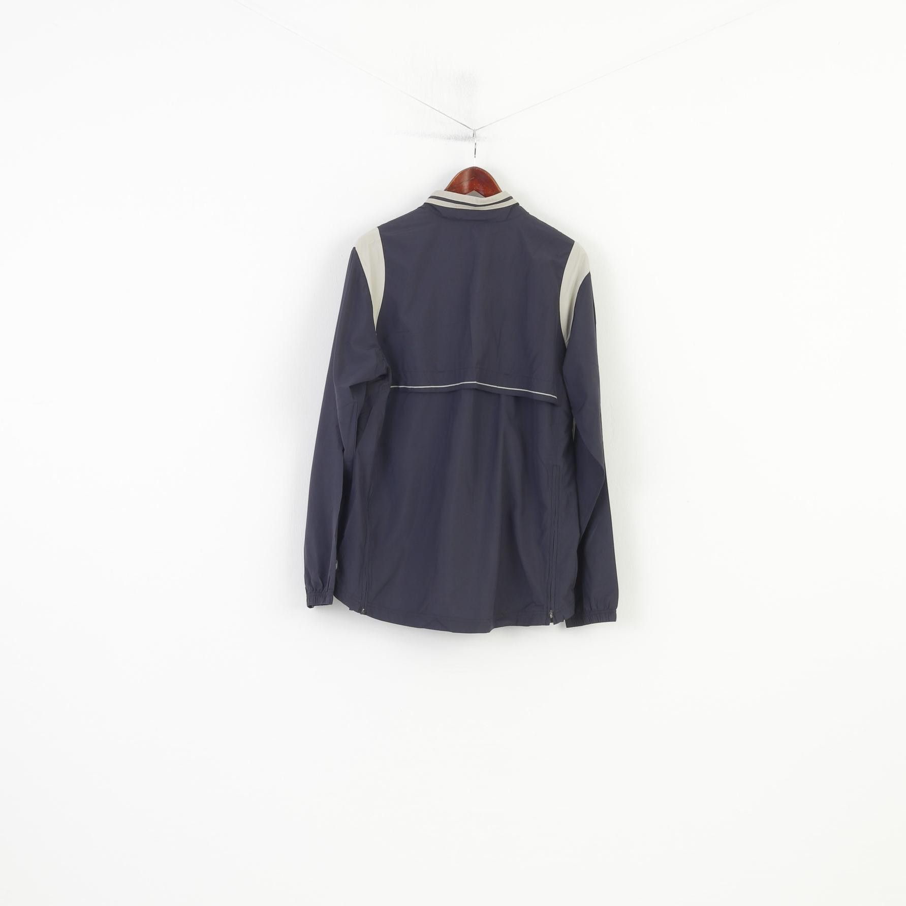 Adidas × Vintage Adidas Men M Jacket Navy Lightweight Vintage Run 11143 Size US M / EU 48-50 / 2 - 7 Thumbnail