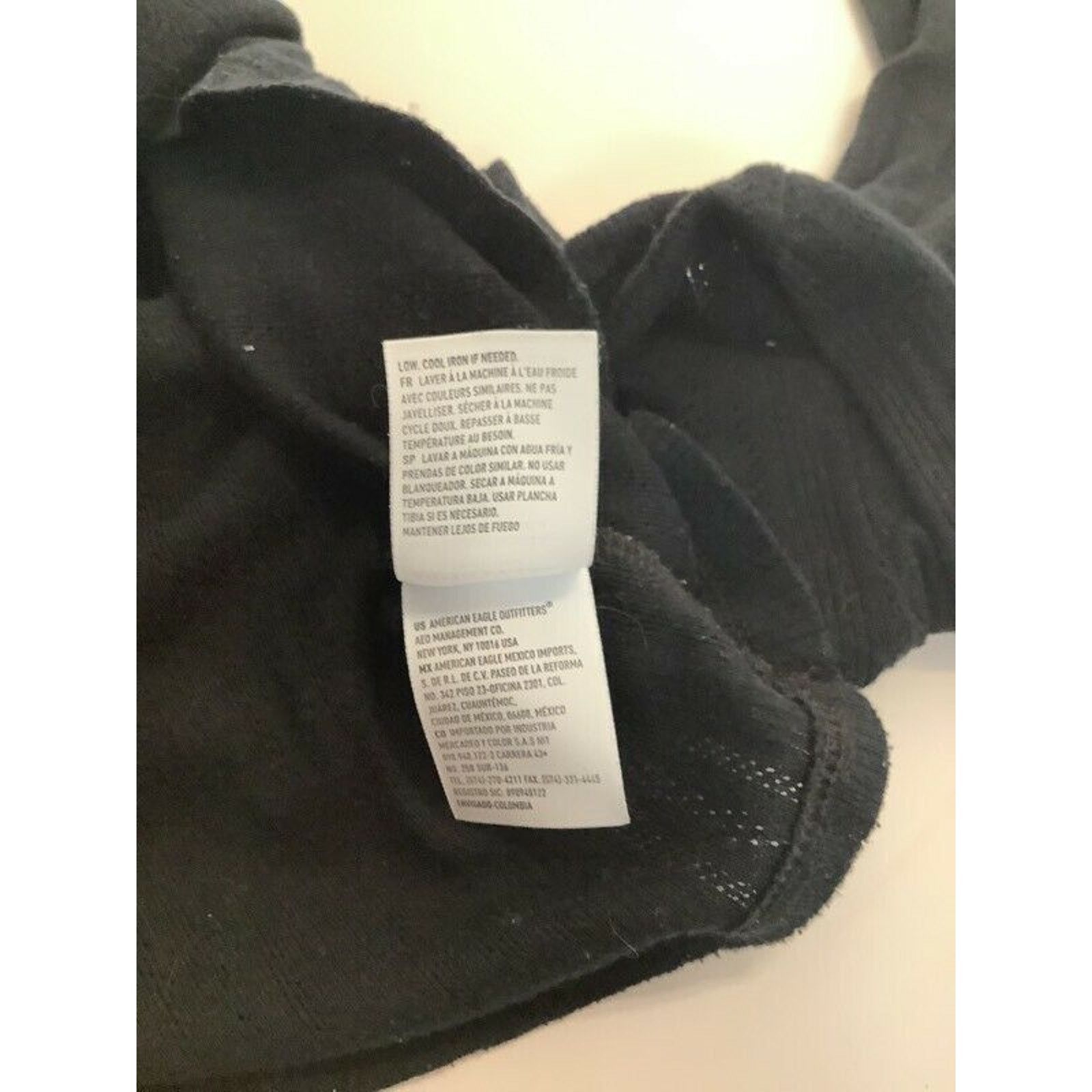 American Eagle Outfitters American Eagle Outfitters Womens Blouse Black Long Sleeve S Size S / US 4 / IT 40 - 5 Thumbnail