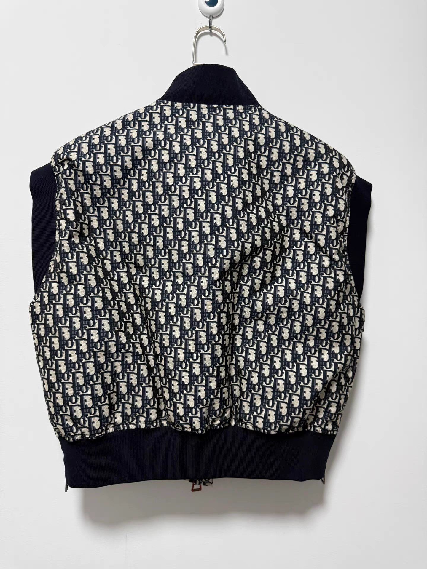 Dior DIOR Logo Print Stand Collar Short Sleeve Jacket K13 Size XS / US 0-2 / IT 36-38 - 2 Thumbnail