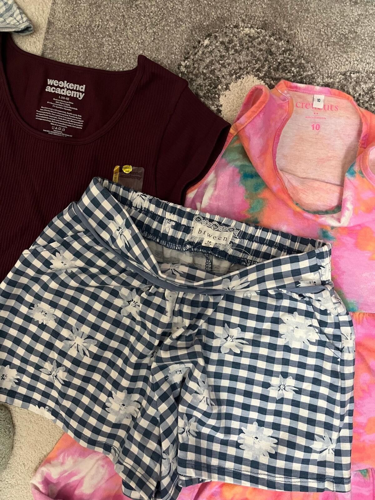 Other Girls Size 10-12 Bundle Justice Set Summer Outfit Lot Mixed Size ONE SIZE - 4 Thumbnail