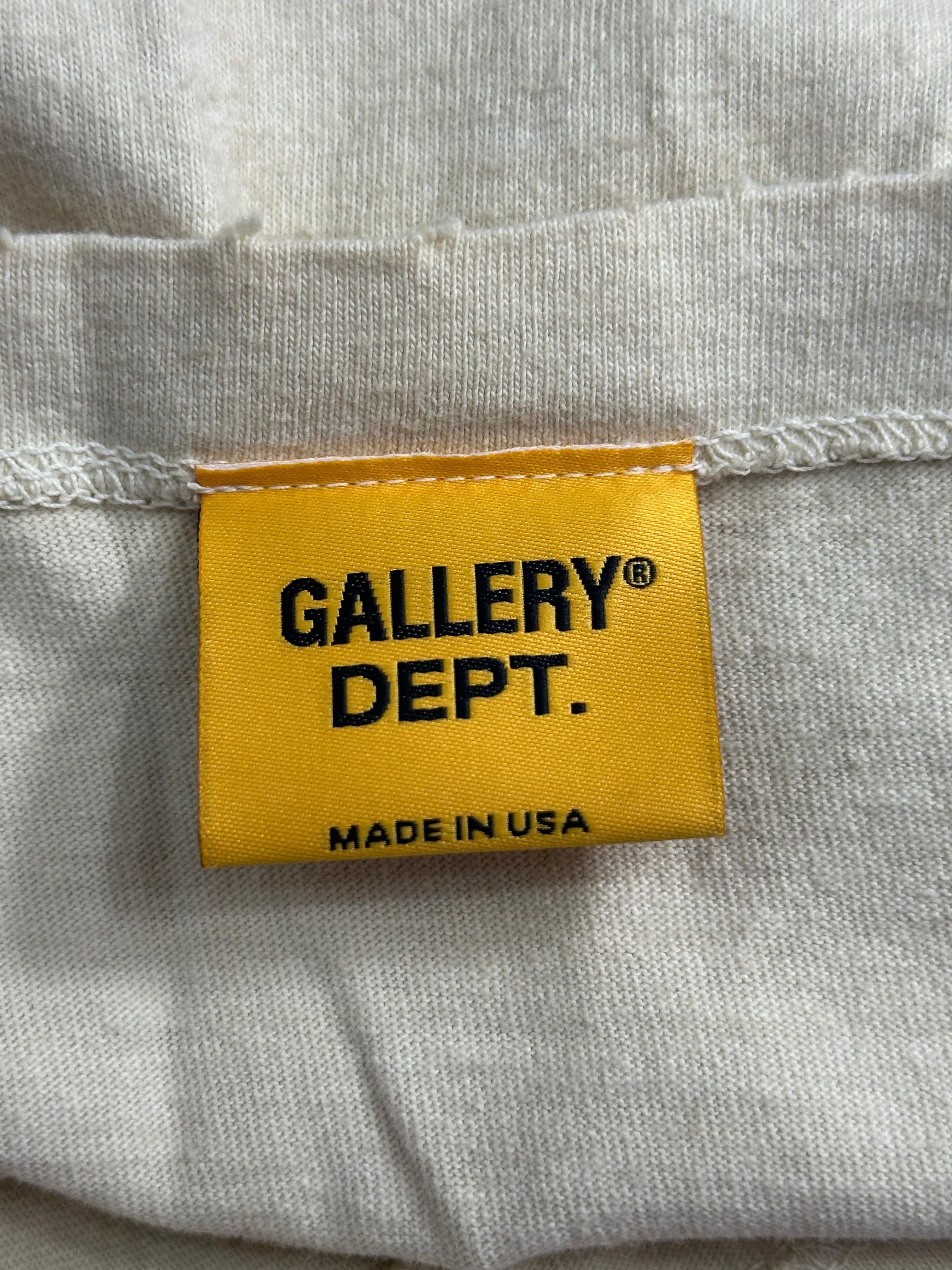 Gallery Dept. CC000013 Gallery Dept T-Shirt in Beige Size US XS / EU 42 / 0 - 4 Thumbnail