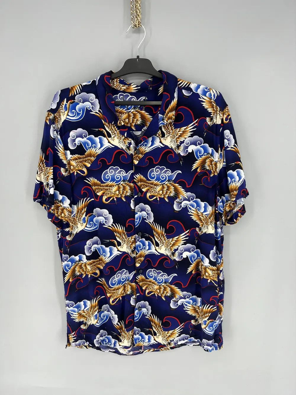 Vintage Vintage Y2K Art Streetwear Hawaiian Travis Scott style Size US XL / EU 56 / 4 - 1 Thumbnail