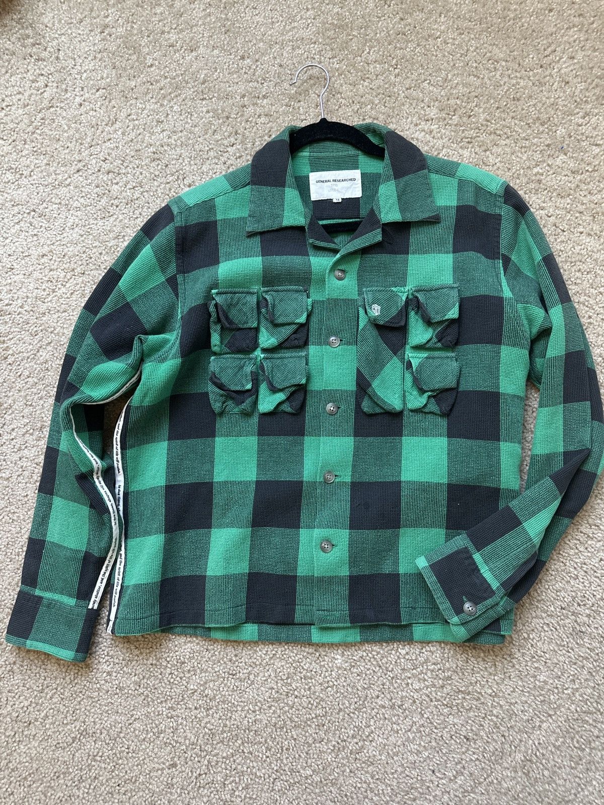 General Research 1999 general research parasite flannel | Grailed