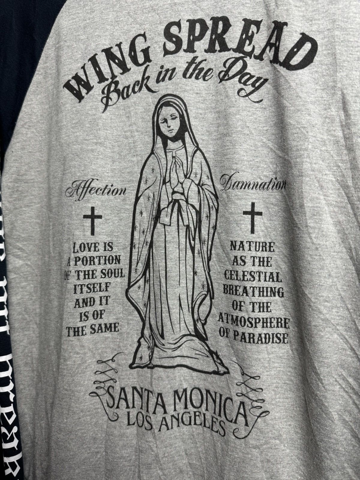 Hysteric Glamour × If Six Was Nine × Japanese Brand Wing Spread Poem Virgin Mary Long Sleeve Size US M / EU 48-50 / 2 - 4 Thumbnail