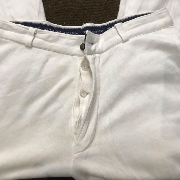 Emporio Armani × Giorgio Armani Vintage Armani Jeans Garment Sweat Jogger Pants Trackpants Size US 35 - 8 Thumbnail