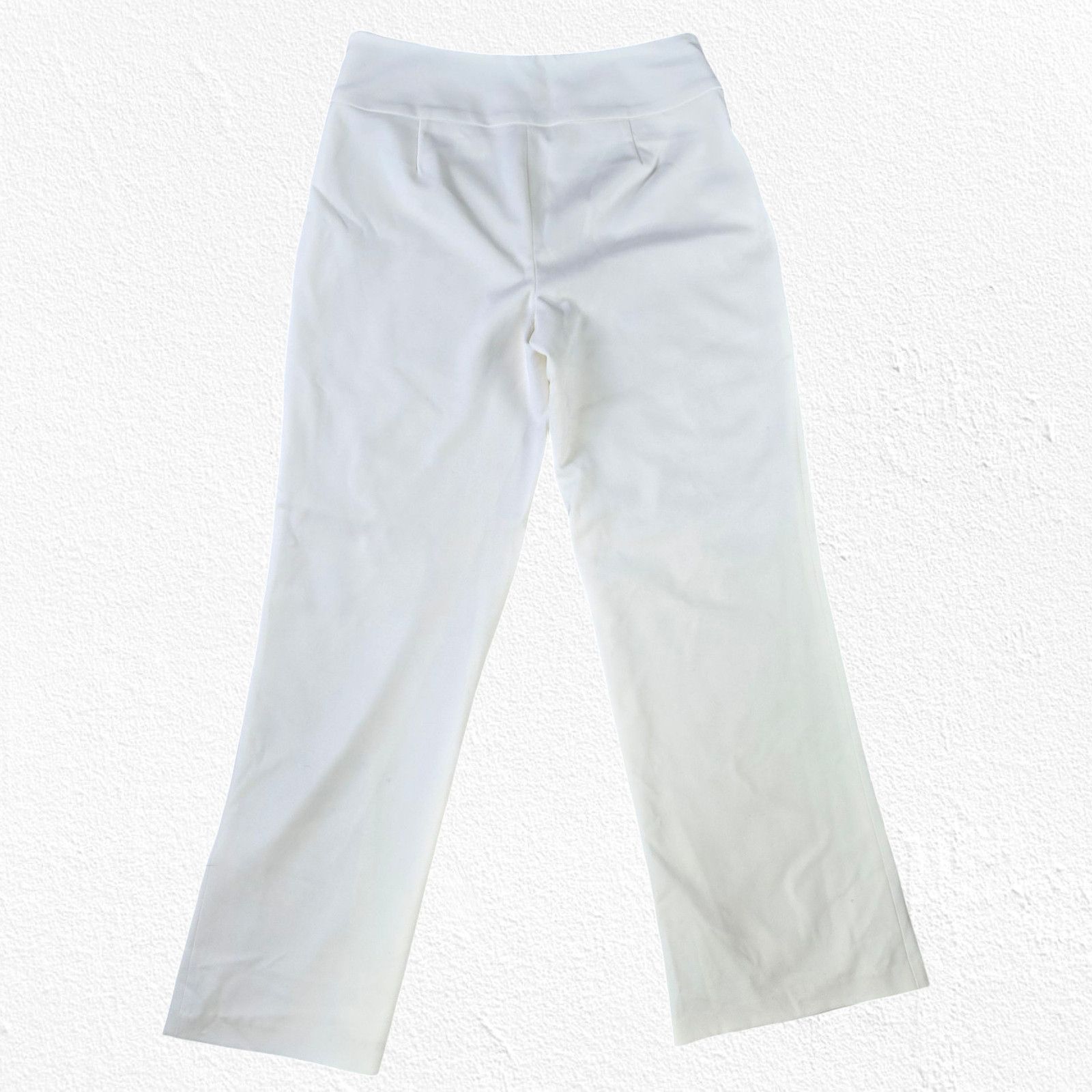 WHBM Ivory Wide Leg Dress Pants Size 12