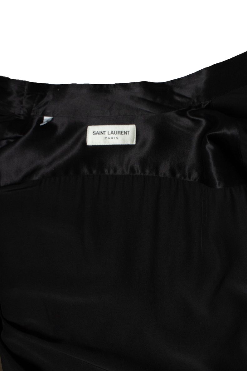 Saint Laurent Paris Saint Laurent, Black silk shirt 2016 Size US XL / EU 56 / 4 - 3 Thumbnail