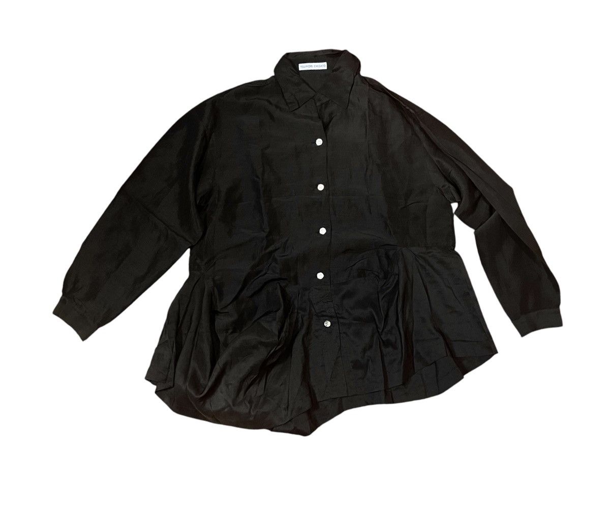 Issey Miyake TAX FREE 🇺🇸 issey tsumori chisato flowy assymetric shirt Size US M / EU 48-50 / 2 - 1 Thumbnail