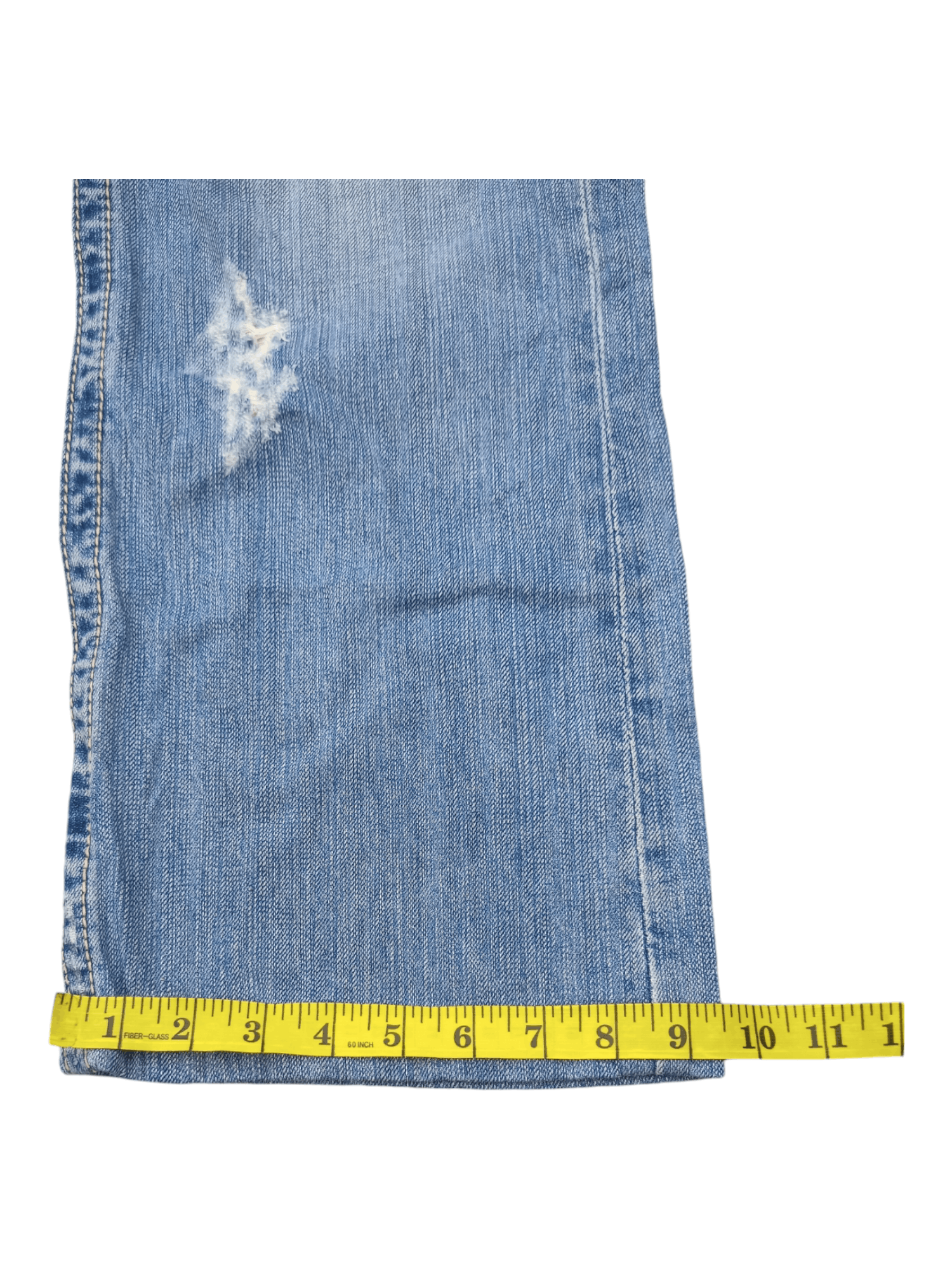 Mek Denim Vintage Mek Denim Distressed Sun Faded Jeans Size US 33 - 25 Thumbnail