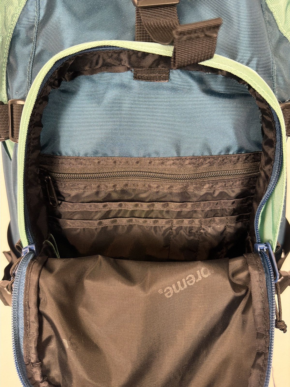 Supreme Supreme FW19 Cordura Backpack Dark Teal Size ONE SIZE - 5 Thumbnail
