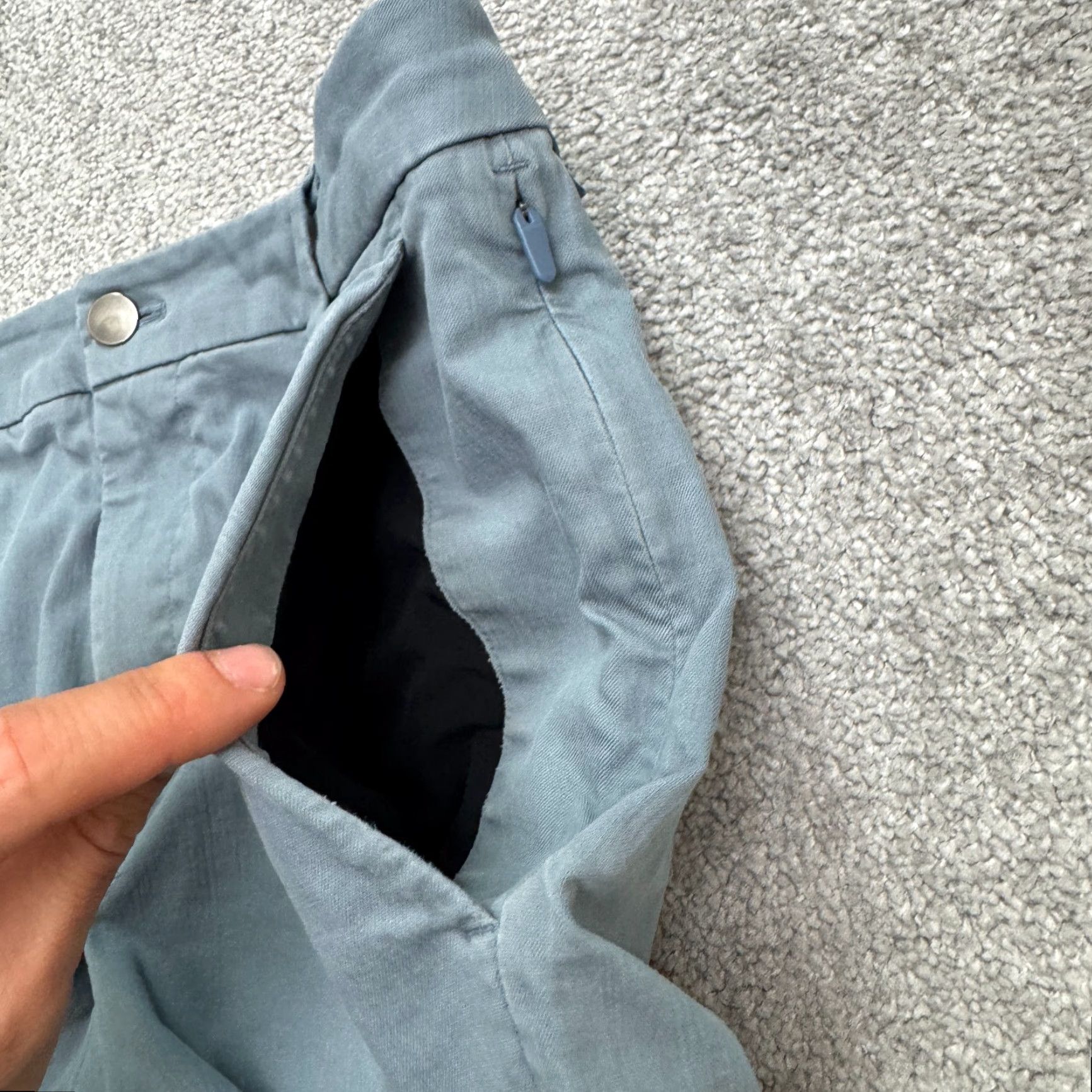 Lululemon Lululemon Shorts Men 30 Blue Chino Flat Front Breathable Cotton Pockets Mens Size US 30 / EU 46 - 7 Thumbnail