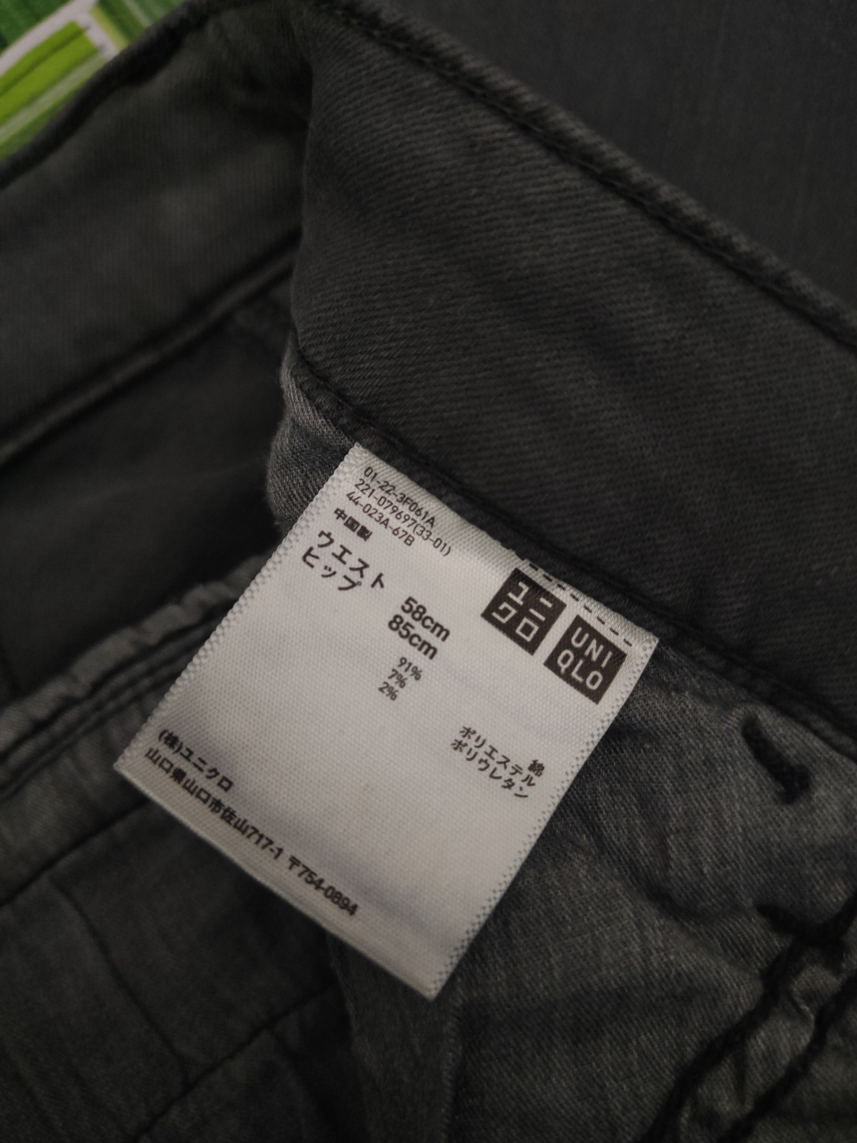 Japanese Brand DL Uniqlo Black Multipocket Cargo Pants #2614 Size US 26 / EU 42 - 13 Thumbnail