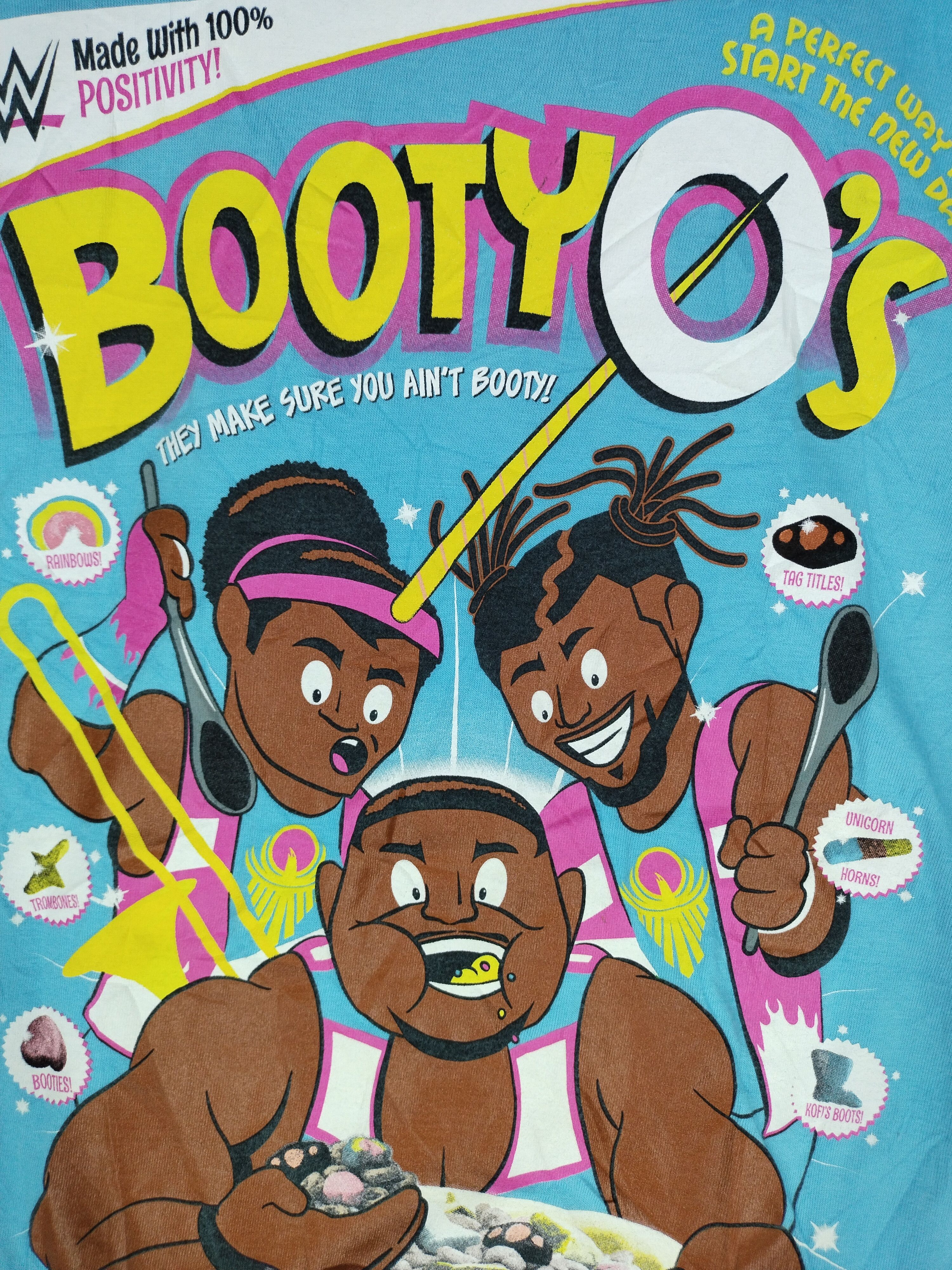 Japanese Brand Booty O's Cereal WWE Authentic Wear Tee Size US M / EU 48-50 / 2 - 5 Thumbnail