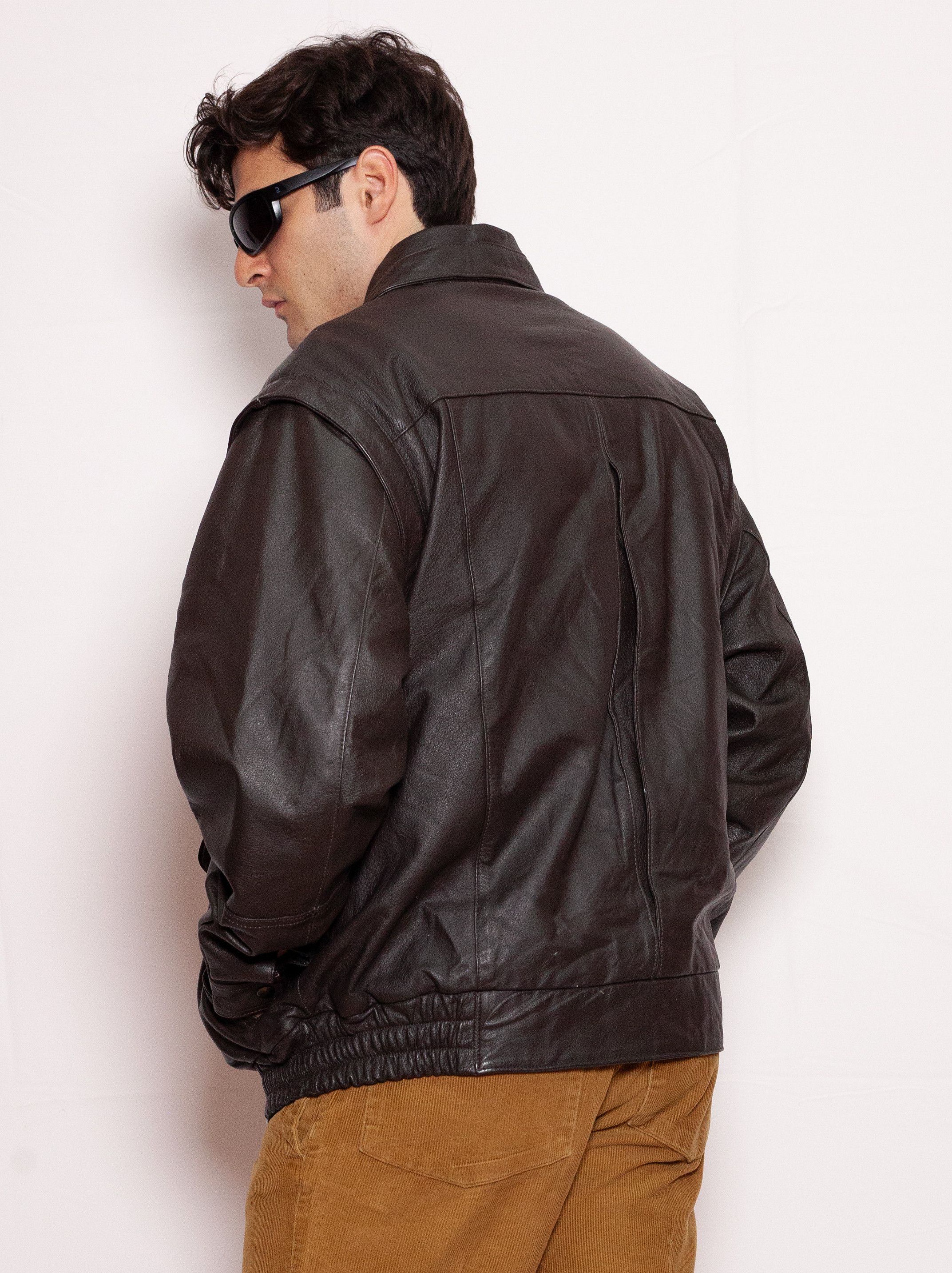 Vintage Vintage leather jacket Bill AA09 Size US L / EU 52-54 / 3 - 8 Thumbnail