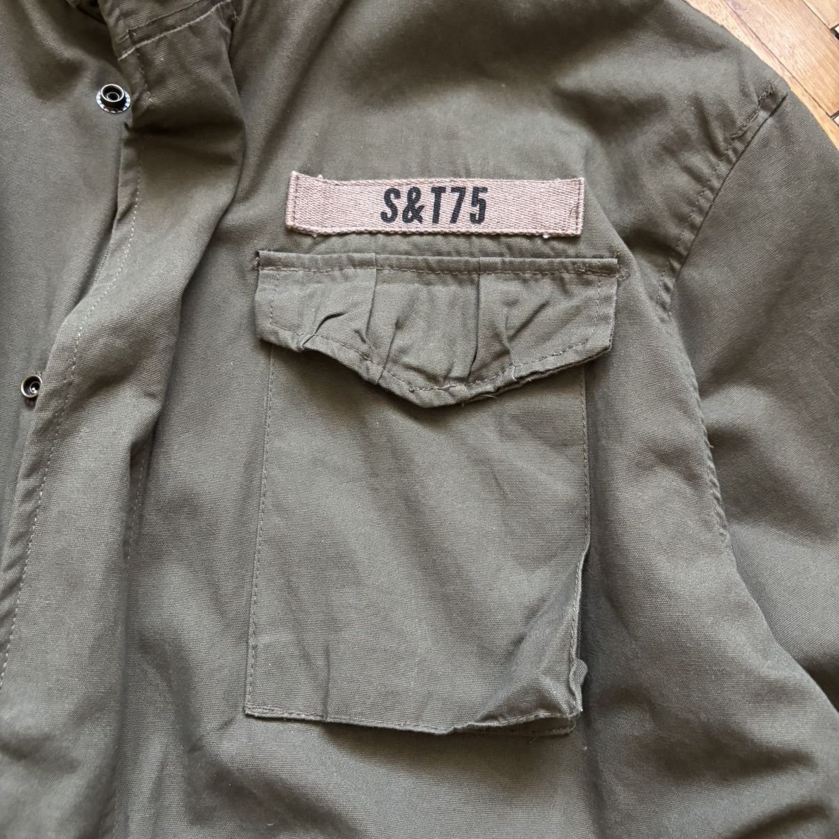 20471120 × Le Grande Bleu (L.G.B.) Rare Avant-Garde Vintage Military M-65 Jacket Taxi Driver Size US XL / EU 56 / 4 - 7 Thumbnail