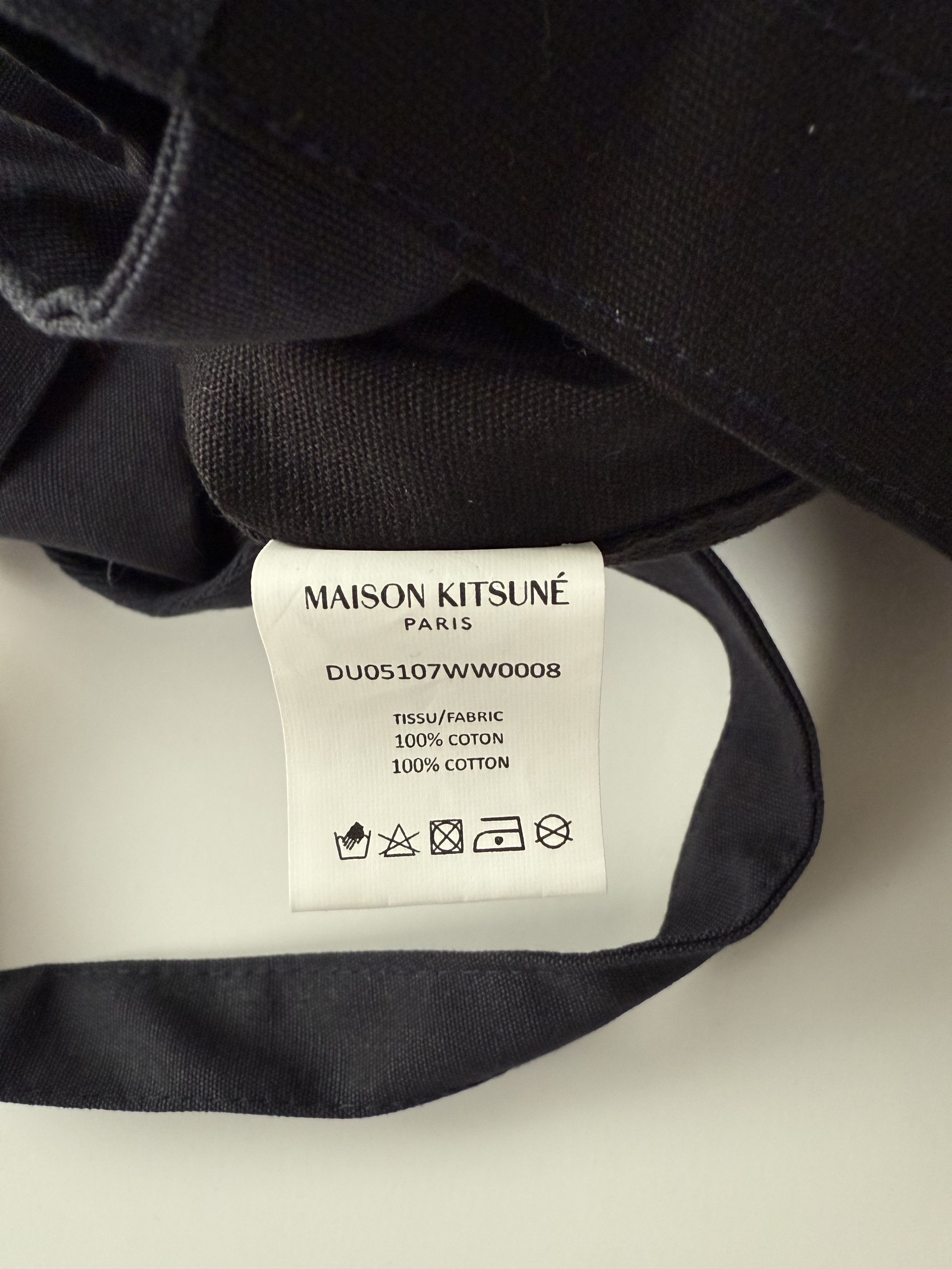 Maison Kitsune maison kitsune parisien tote bag Size ONE SIZE - 11 Thumbnail