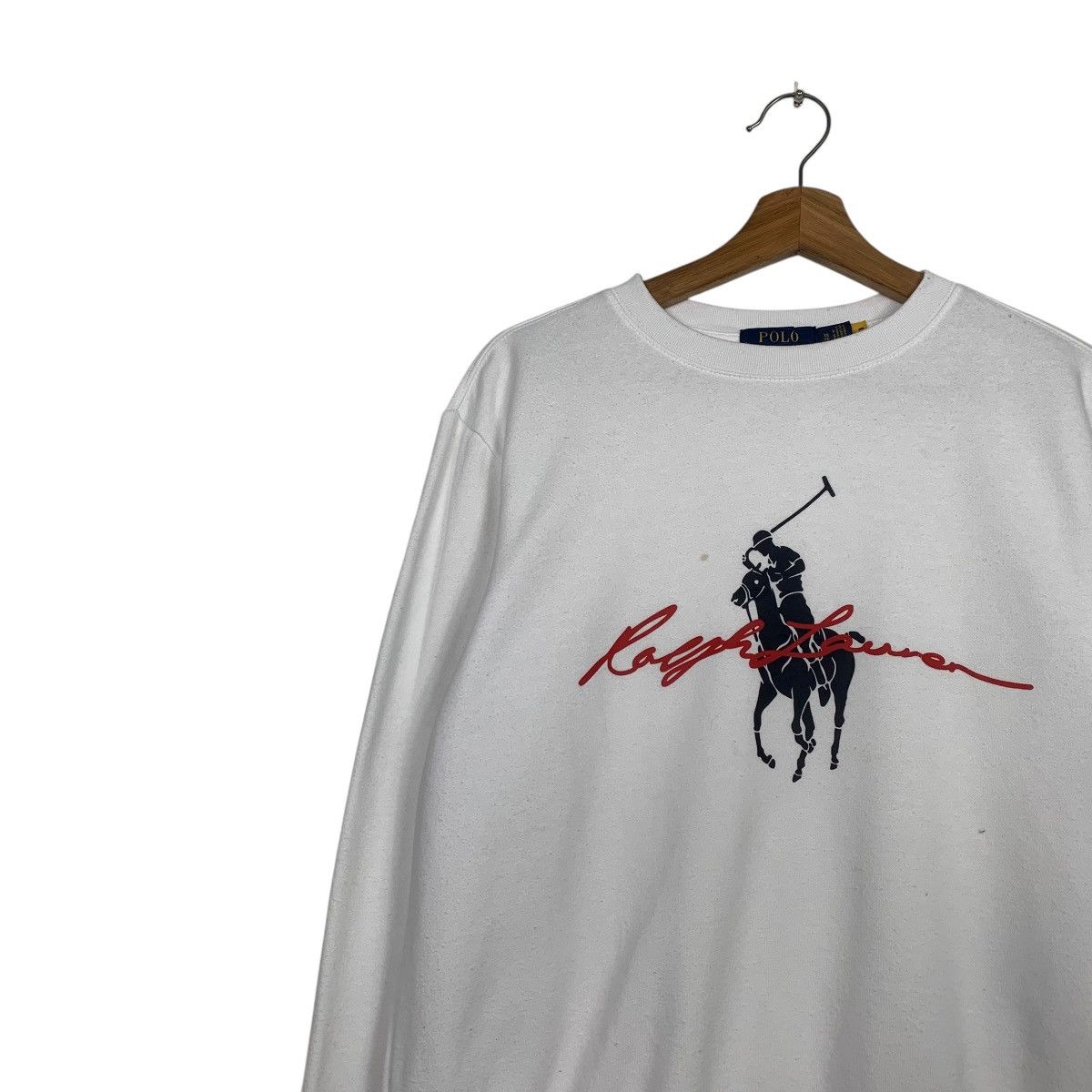 Polo Ralph Lauren Polo Ralph Lauren Big Logo Crewneck Sweatshirt Size US XS / EU 42 / 0 - 6 Thumbnail
