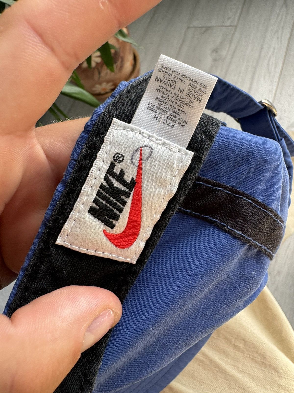 Nike × Vintage Vintage Nike 90’s hat rare logo swoosh cap Size ONE SIZE - 3 Thumbnail