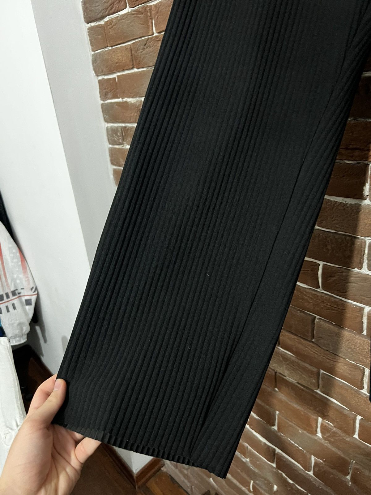Japanese Brand Rare Vintage Y2k Casual Black Light Pant Issey Miyake Vibe Size US 34 / EU 50 - 5 Thumbnail