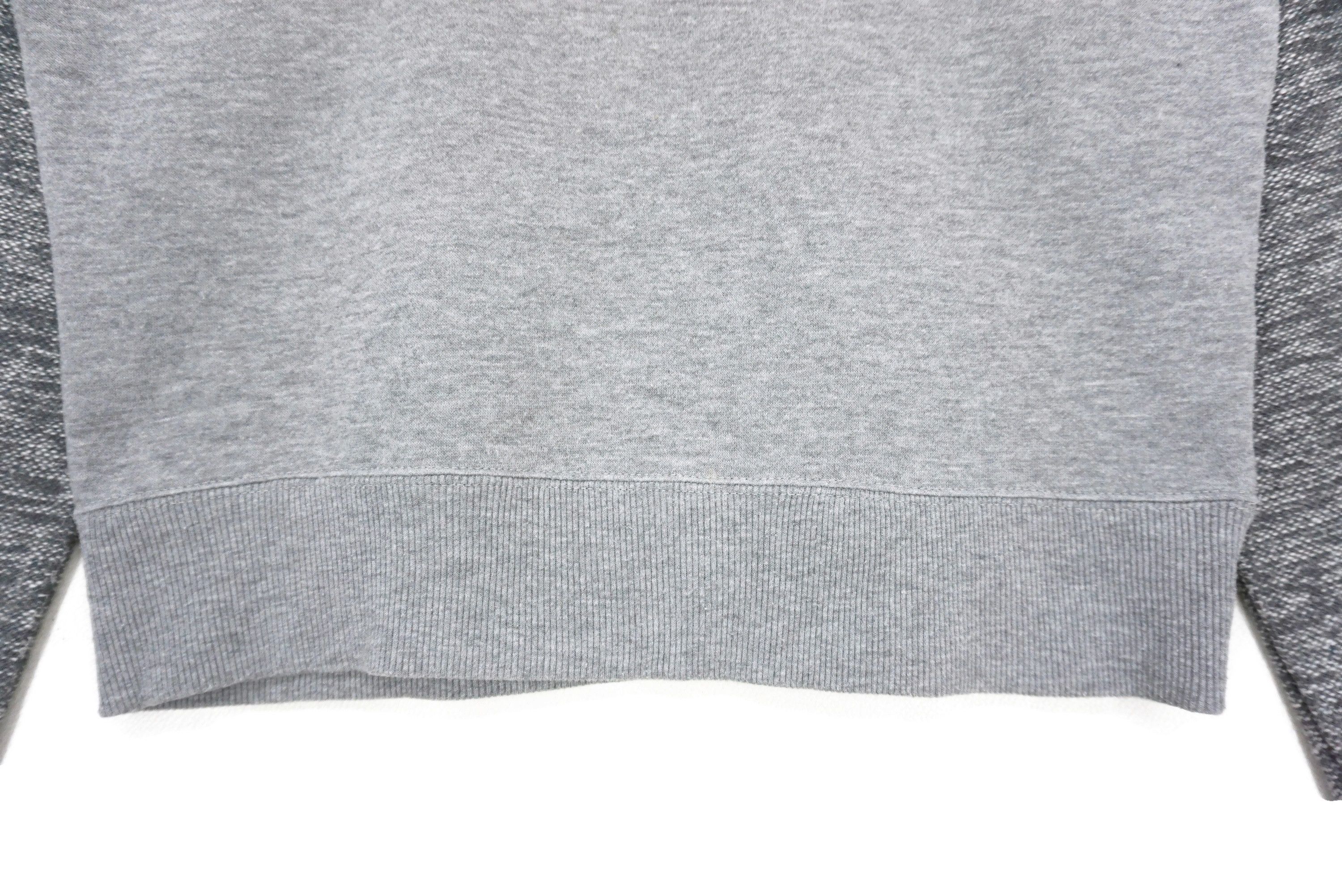 Japanese Brand Moussy Cropped Sweatshirt Size M Japanese Heather Gray Size M / US 6-8 / IT 42-44 - 4 Thumbnail