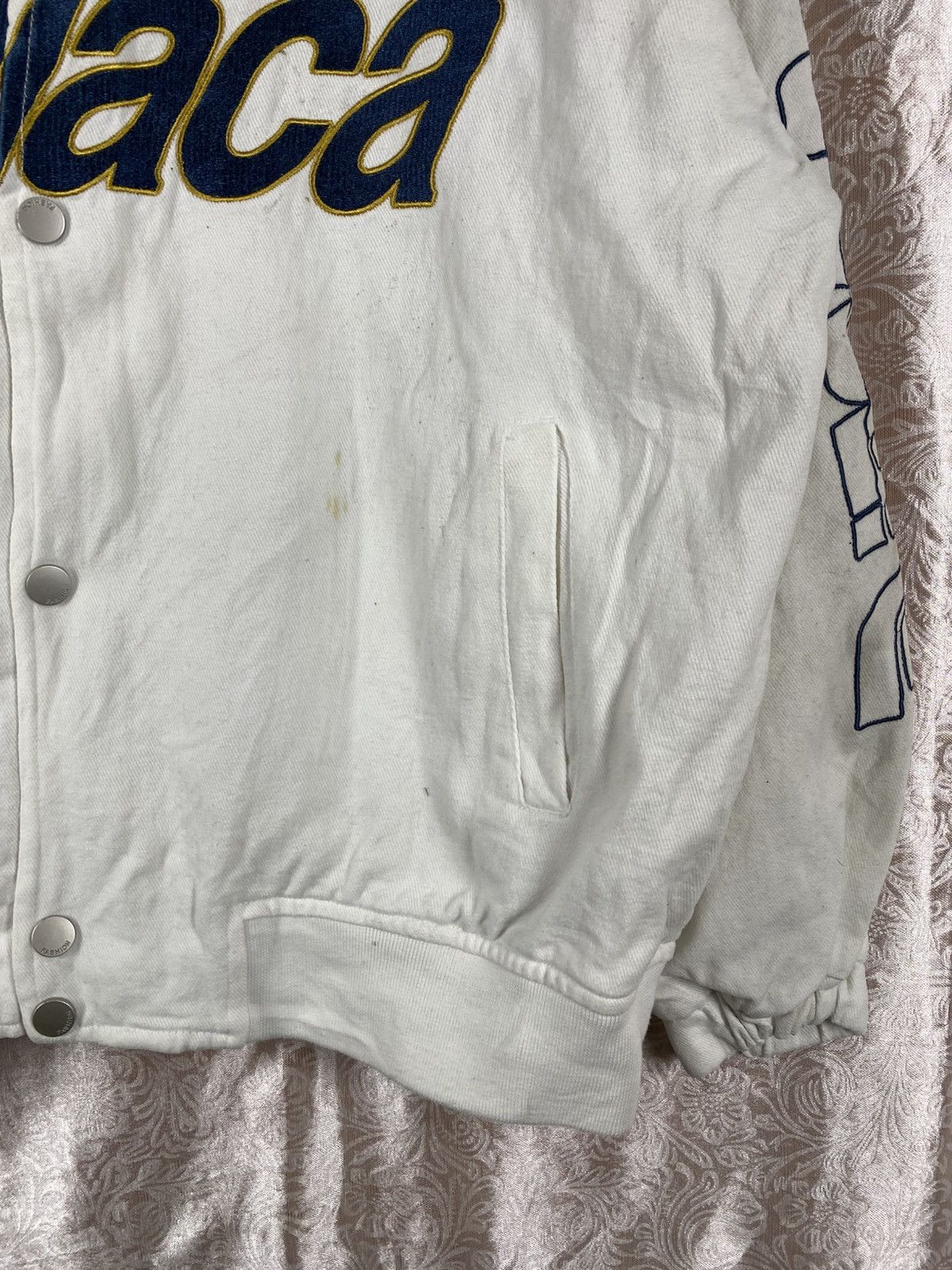 Vintage Vintage Studio One Pelaca Racing Jacket Button Motorsport Size US XXL / EU 58 / 5 - 6 Thumbnail