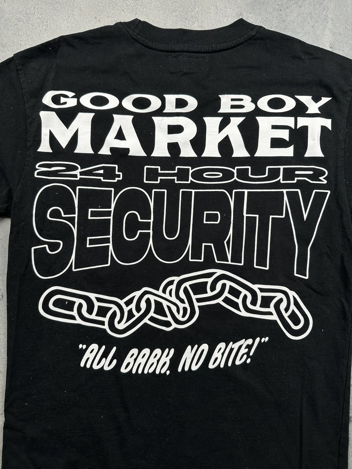 Market Market Good Boy Security Dog Graphic T Shirt Streetwear Y2K Size US S / EU 44-46 / 1 - 4 Thumbnail