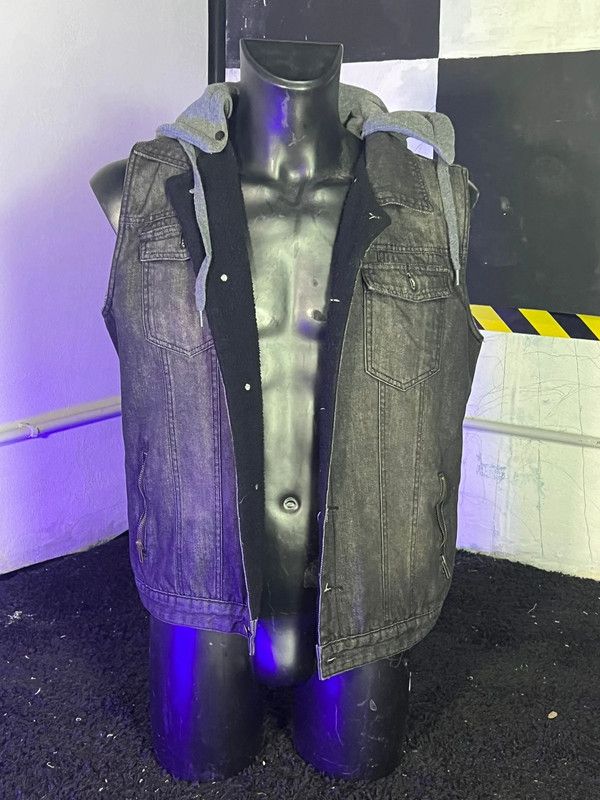 Japanese Brand Goth Jacket Dark Opium Alt Punk Streetwear Gilet Fur Rave Size US L / EU 52-54 / 3 - 2 Thumbnail